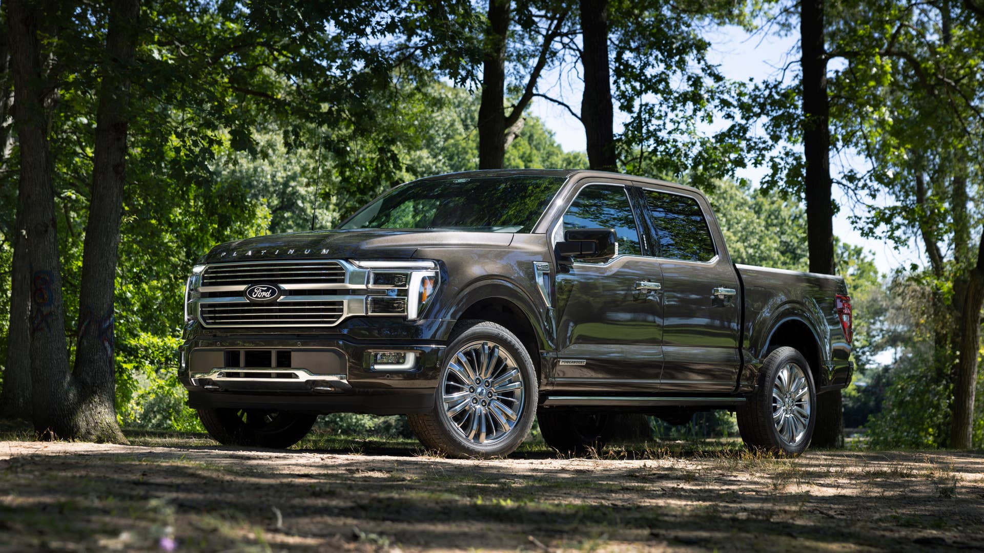 2024 Ford F-150 preproduction model with Ford accessories shown. Available early 2024. Actual production vehicle may vary.  Pro Access Tailgate available Spring 2024.