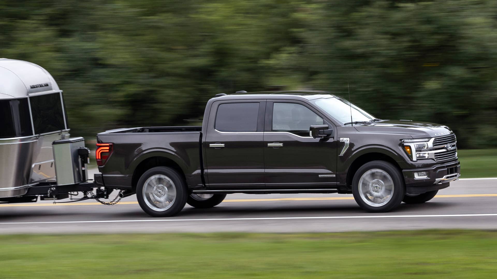 2024 Ford F-150 preproduction model with Ford accessories shown. Available early 2024. Actual production vehicle may vary.  Pro Access Tailgate available Spring 2024.