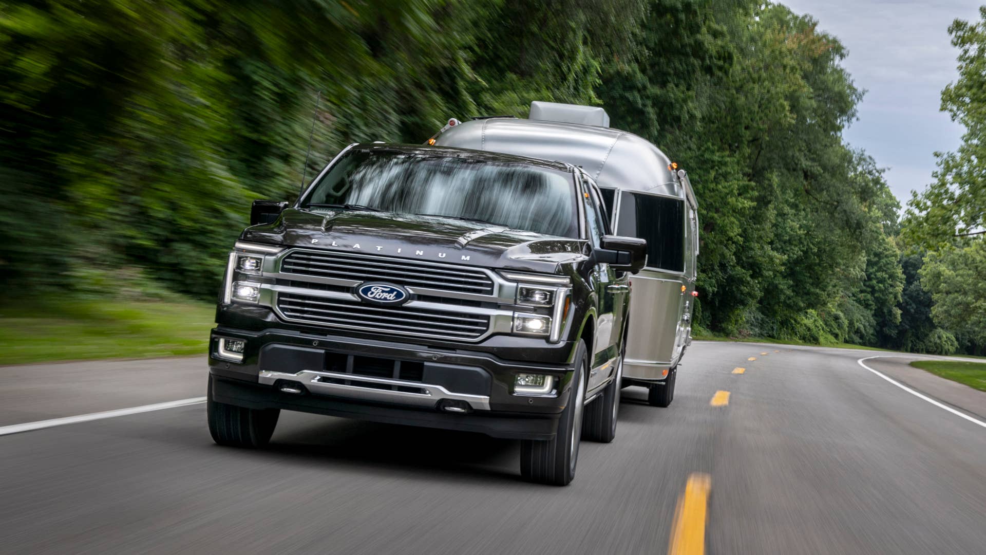 2024 Ford F-150 preproduction model with Ford accessories shown. Available early 2024. Actual production vehicle may vary.  Pro Access Tailgate available Spring 2024.