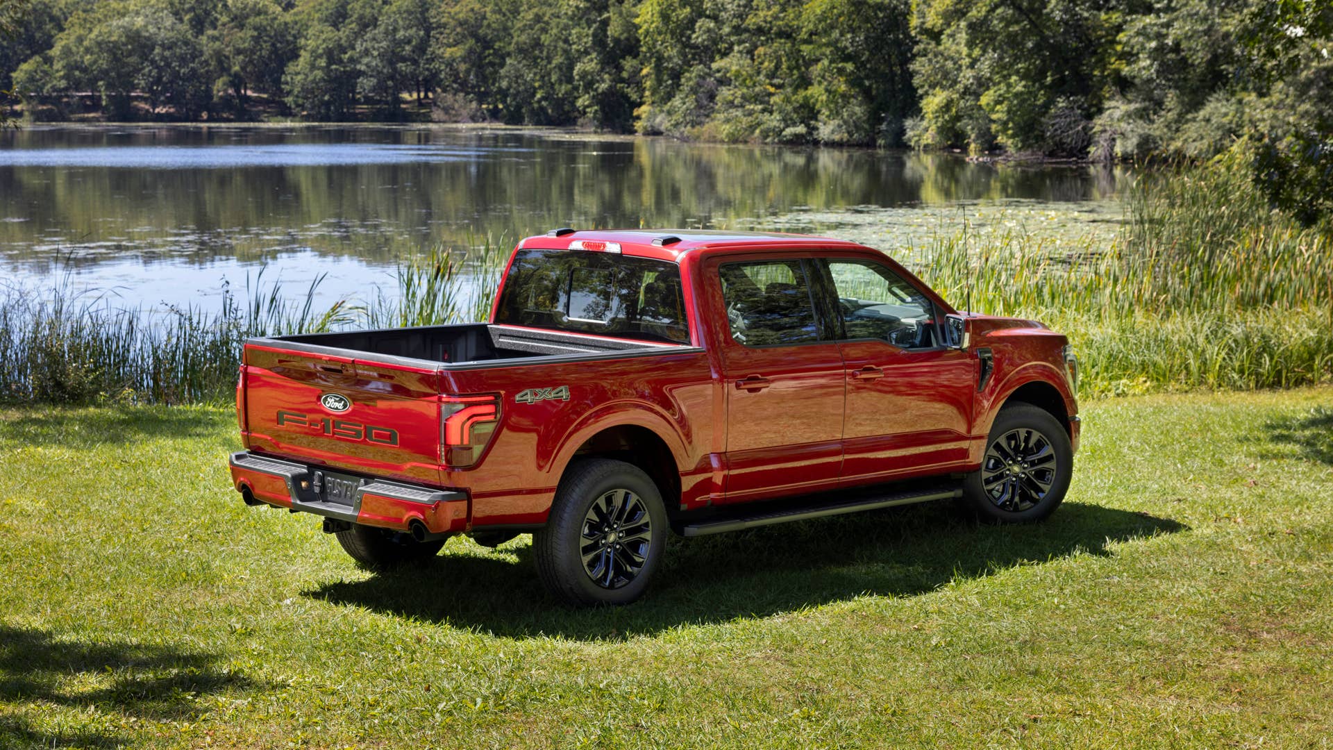 2024 Ford F-150 preproduction model shown with optional features. Available early 2024. Actual production vehicle may vary.