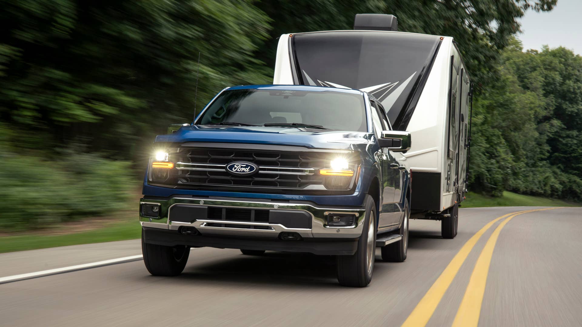 2024 Ford F-150 preproduction model shown. Available early 2024. Actual production vehicle may vary.
