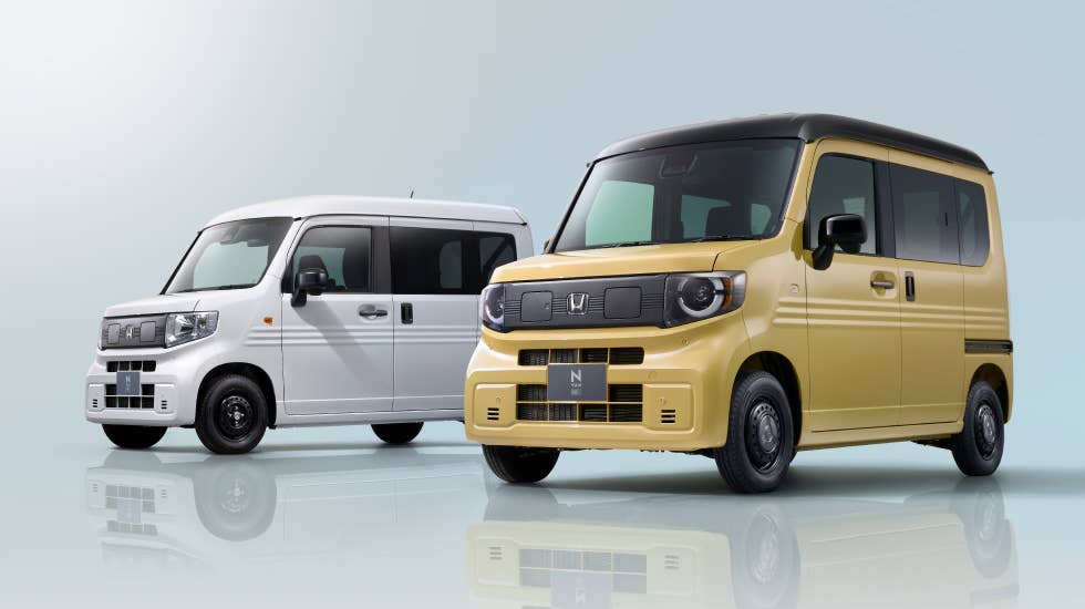 ホンダ N-VAN Honda reveals a cute, tiny electric van for the Japanese market