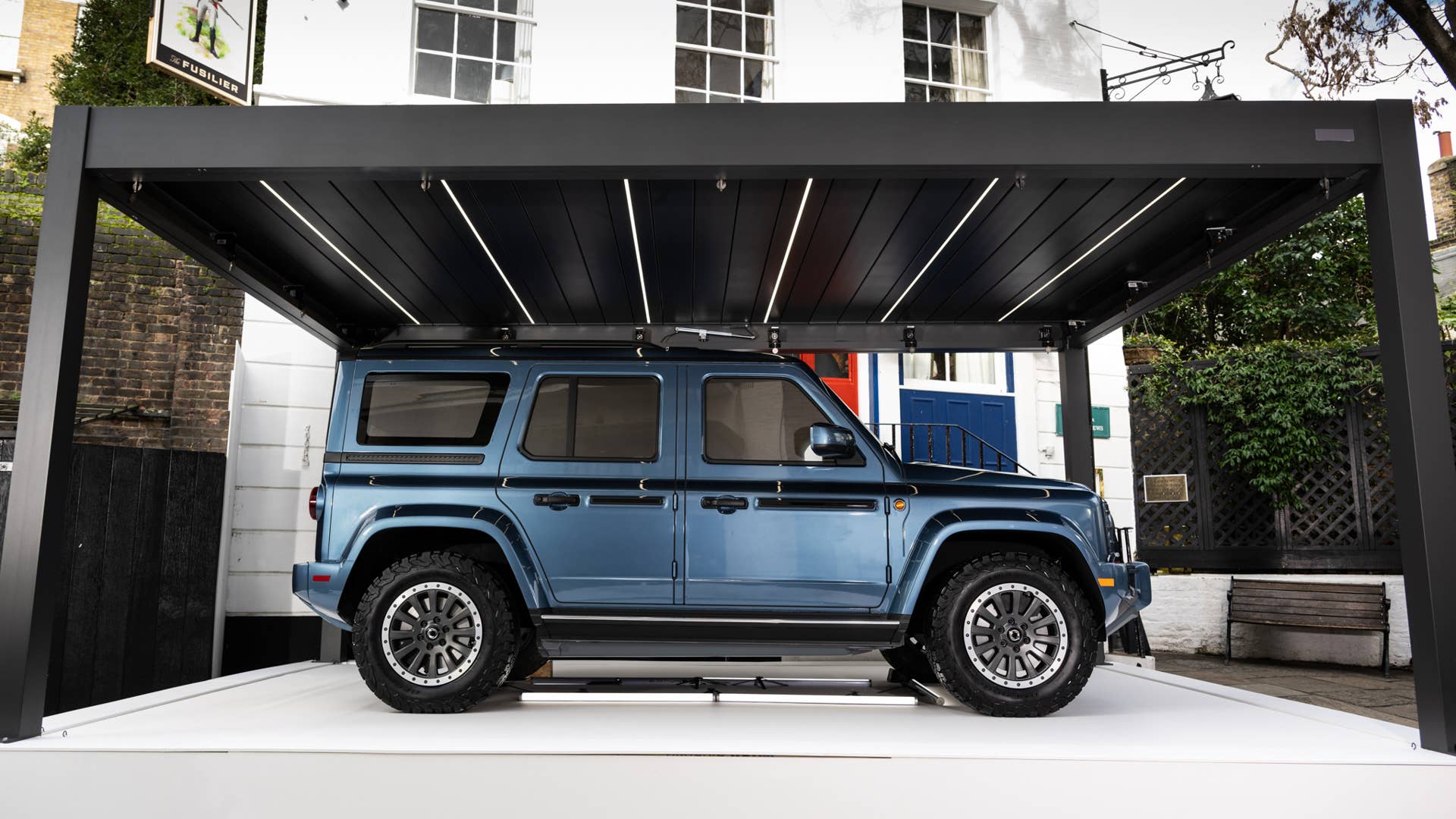 Reveal of Ineos Fusilier, The Grenadier, Knightsbridge, London February 23, 2024