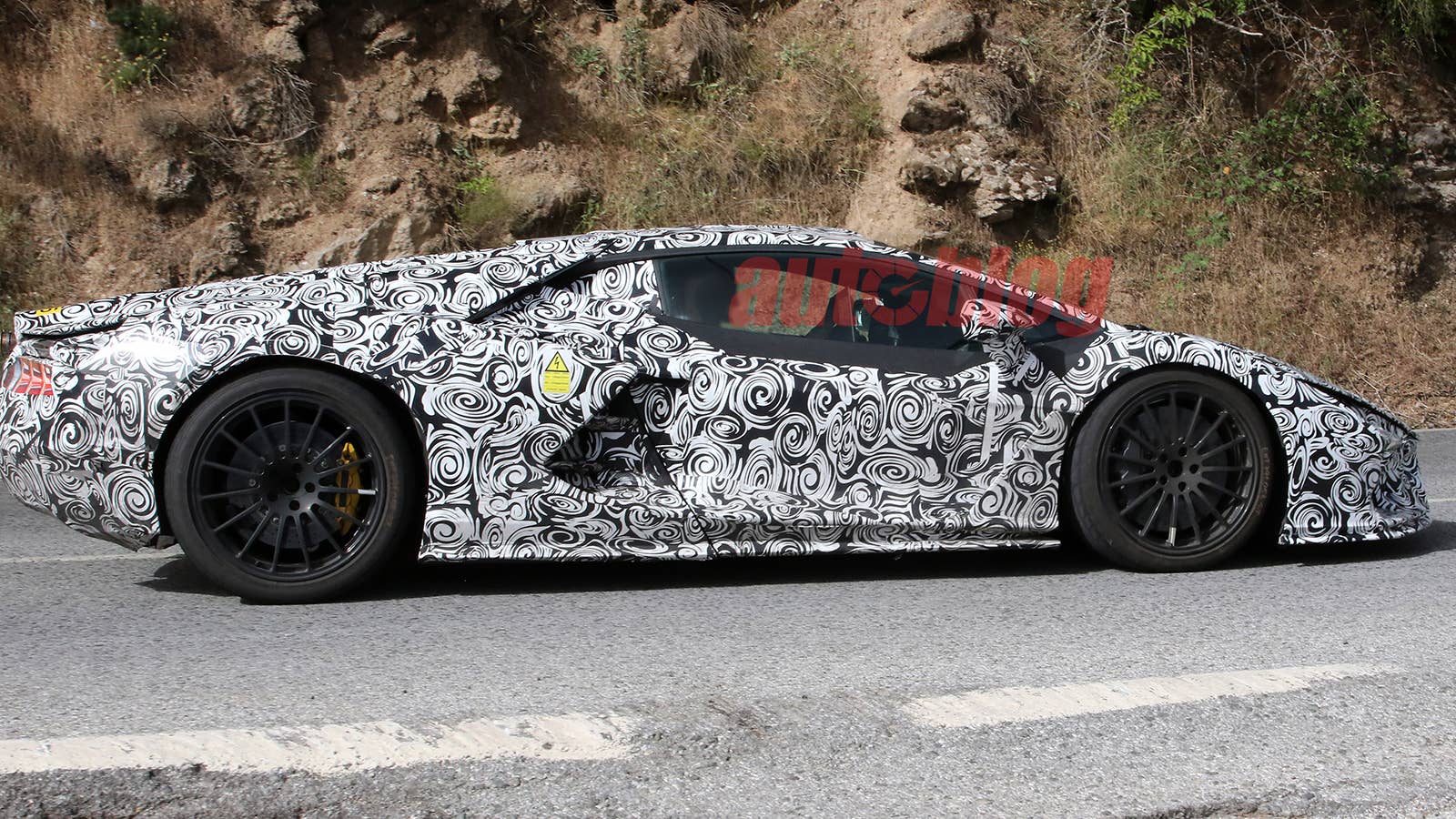 Lamborghini supercar prototype