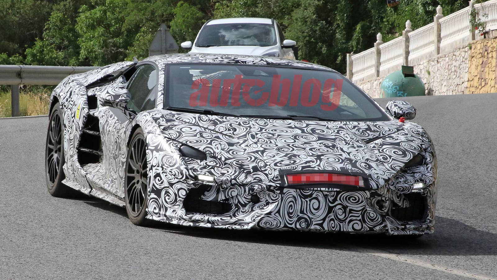 Lamborghini supercar prototype