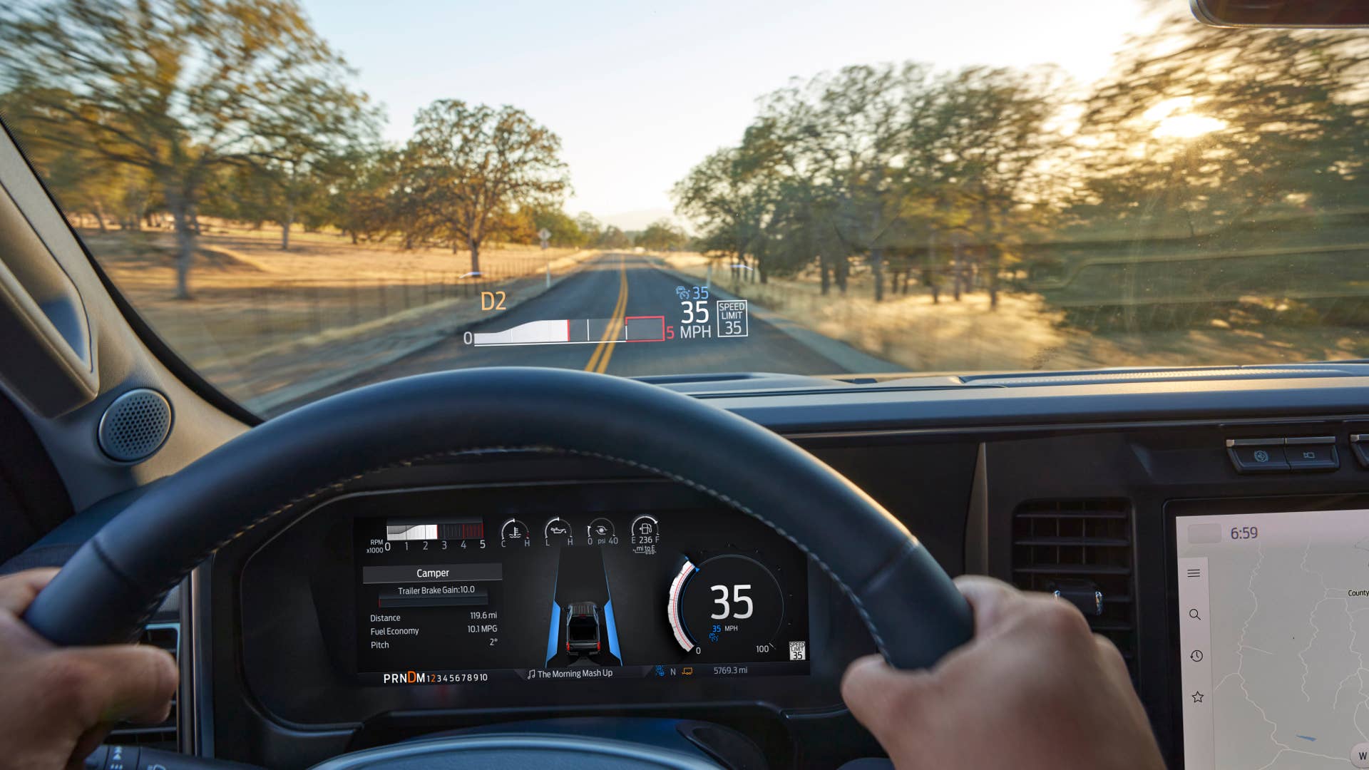 Driver-assist features are supplemental and do not replace the driver’s attention, judgment and need to control the vehicle. See Owner's Manual for details and limitations. Don’t drive while distracted. Preproduction model shown with available features. Available early 2023.
