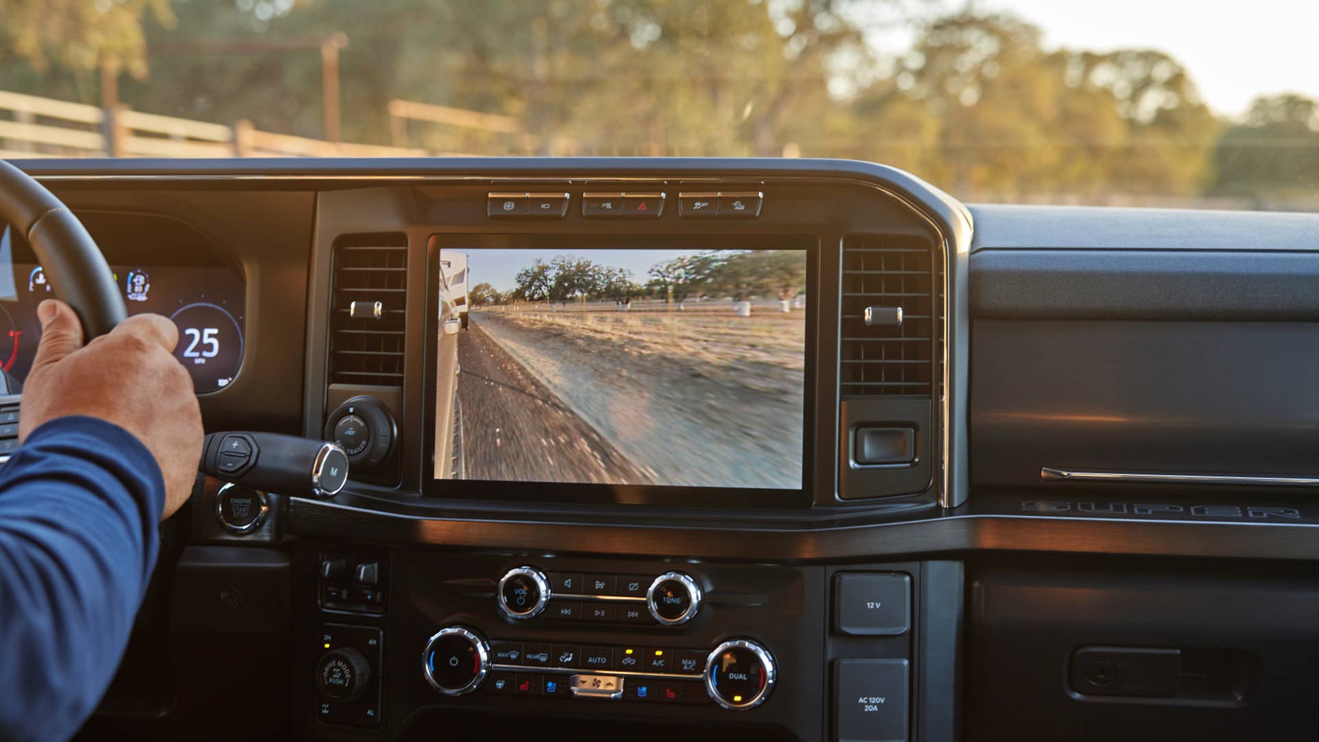 Requires 360-degree Camera Package. Preproduction model shown with available features. Available early 2023.