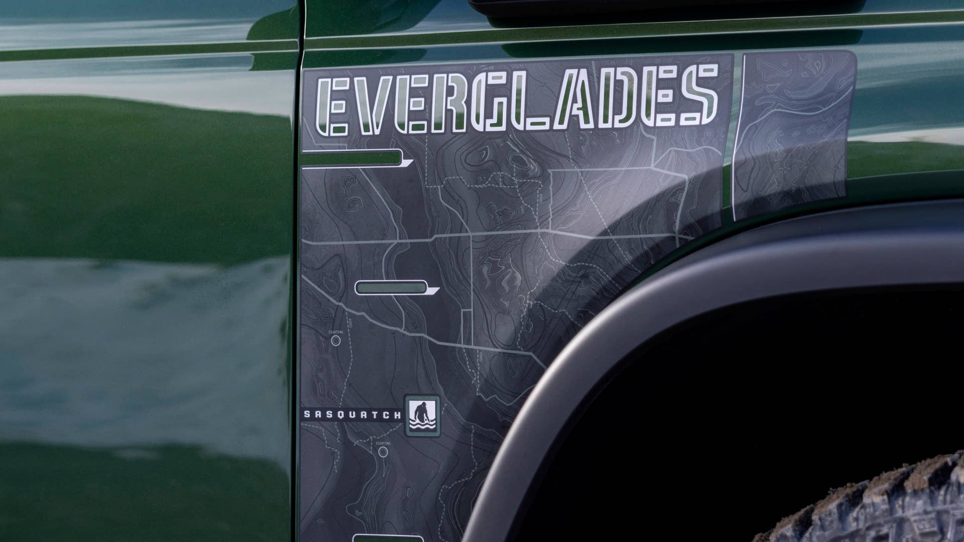 Preproduction model shown. Available summer 2022. Limited availability. Ford Accessories shown. Ford is committed to the preservation of the environment and treading lightly.