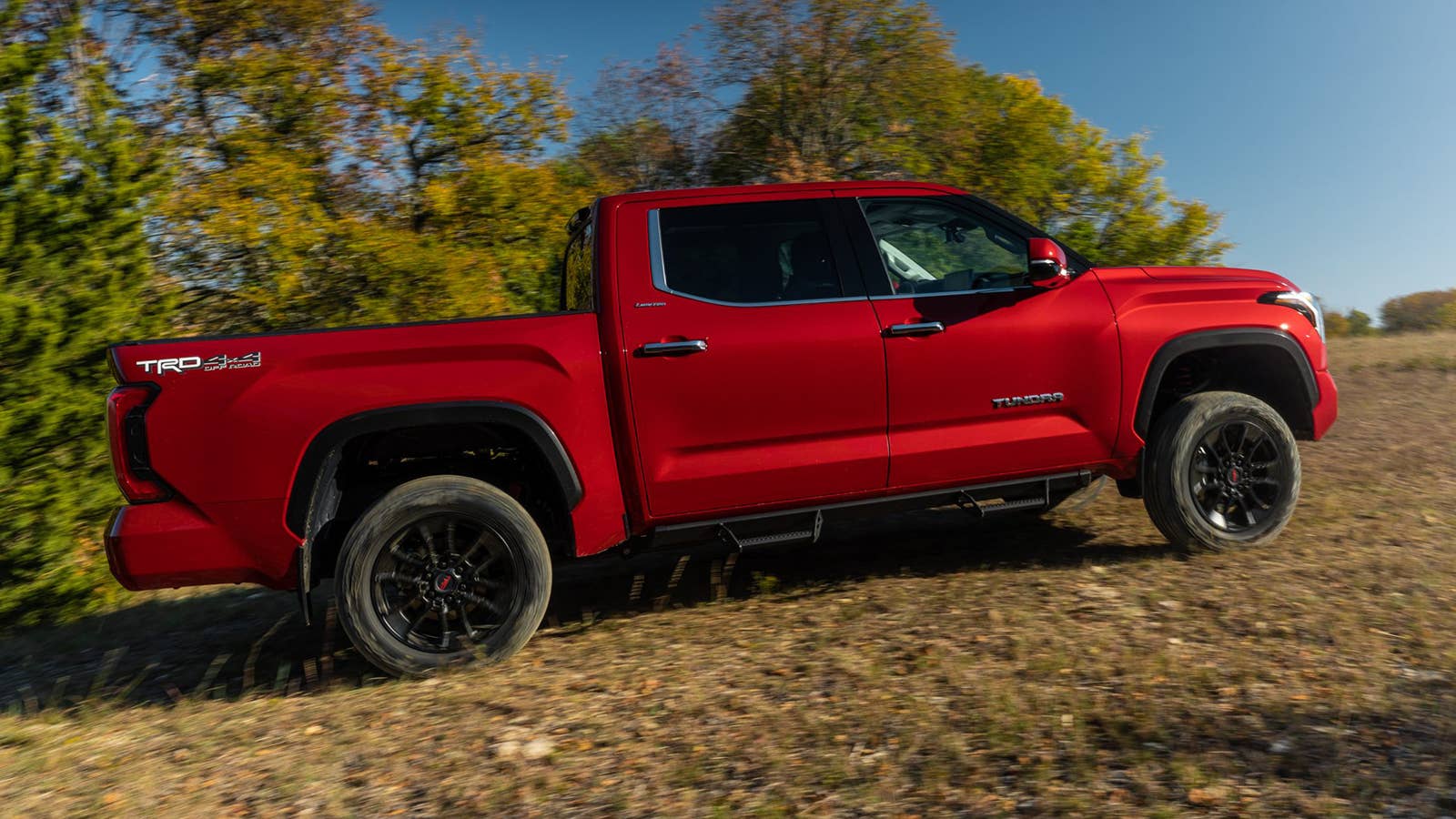 2023 Toyota Tundra with 3-inch lift kit
