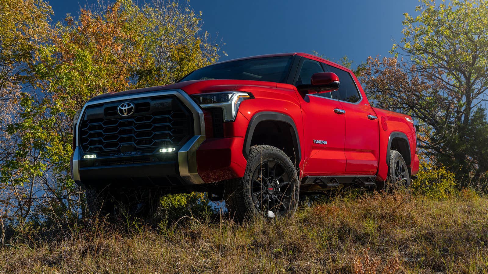 2023 Toyota Tundra with 3-inch lift kit