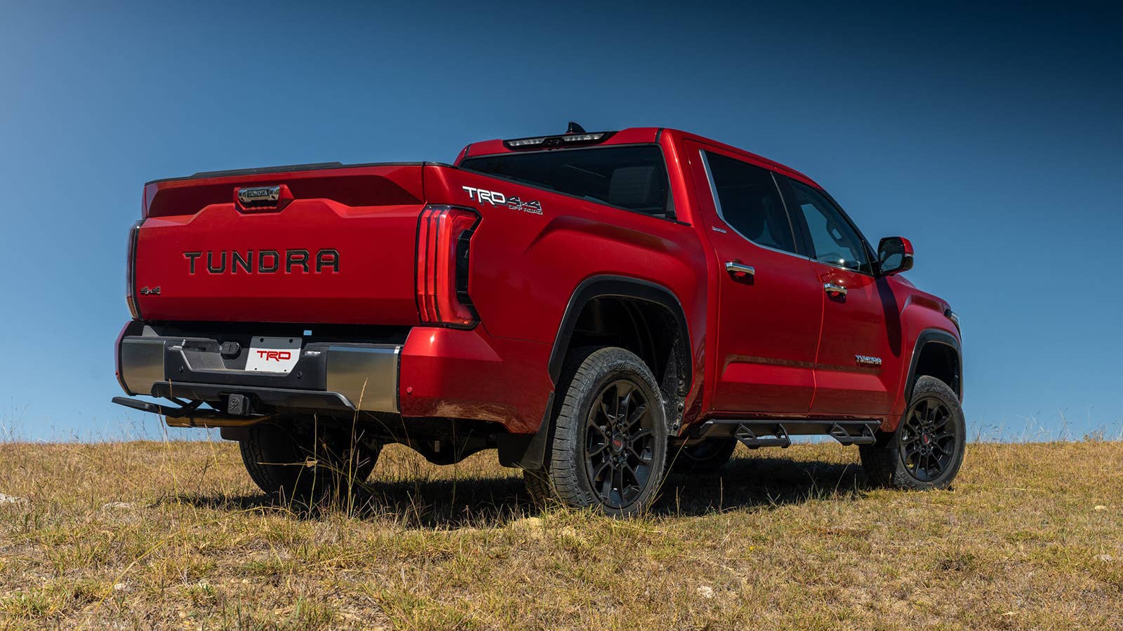 2023 Toyota Tundra with 3-inch lift kit