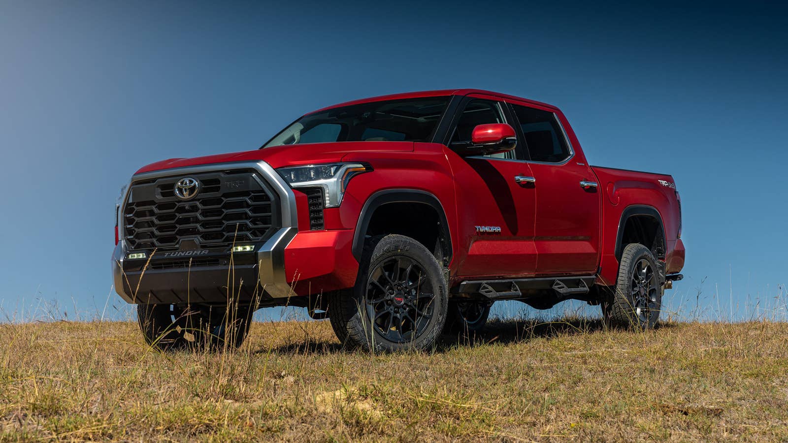 2023 Toyota Tundra with 3-inch lift kit