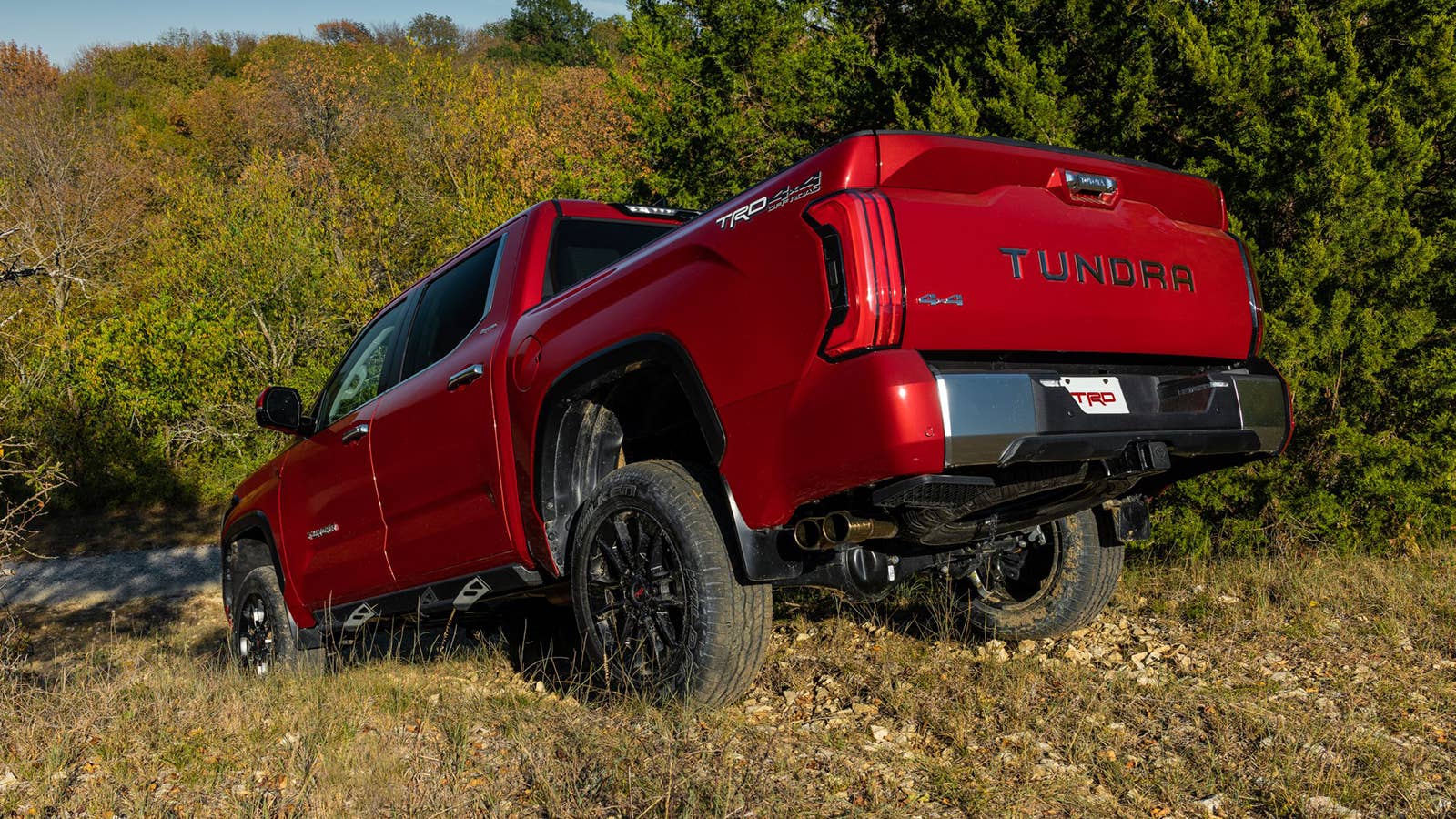2023 Toyota Tundra with 3-inch lift kit