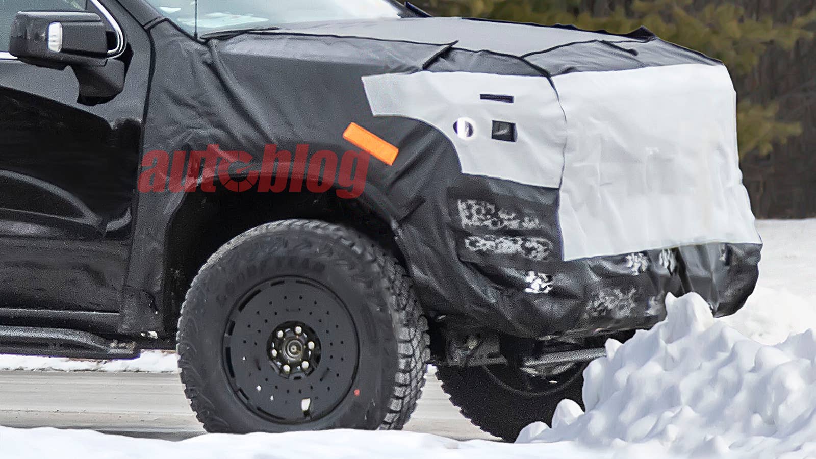 GMC Sierra AT4 with off-road modifications
