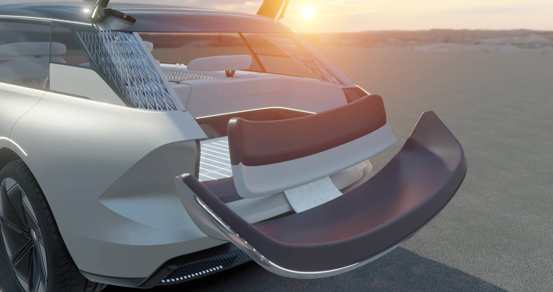 Lincoln Concept vehicle. Not available for purchase.