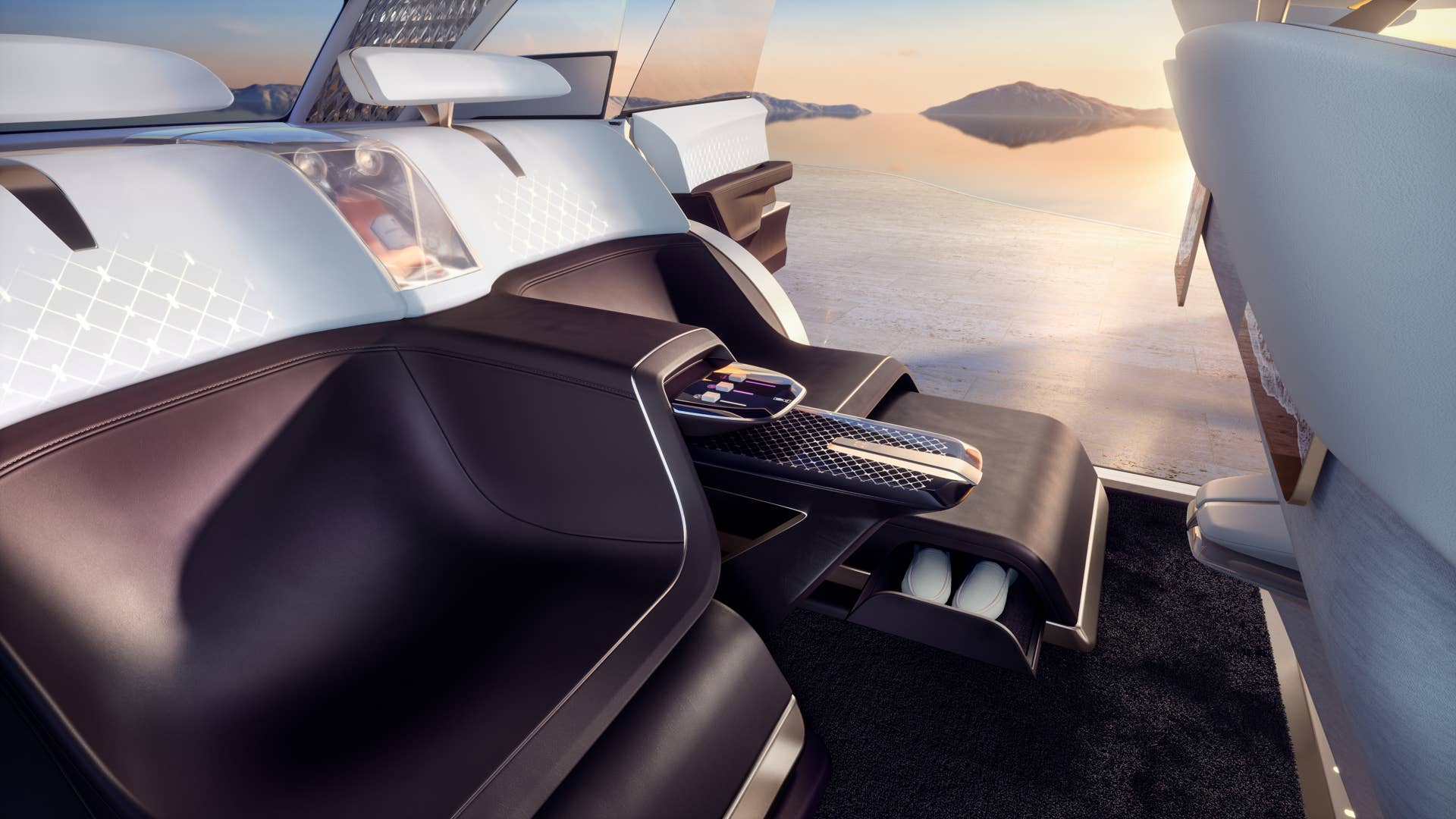 Lincoln Concept vehicle. Not available for purchase.