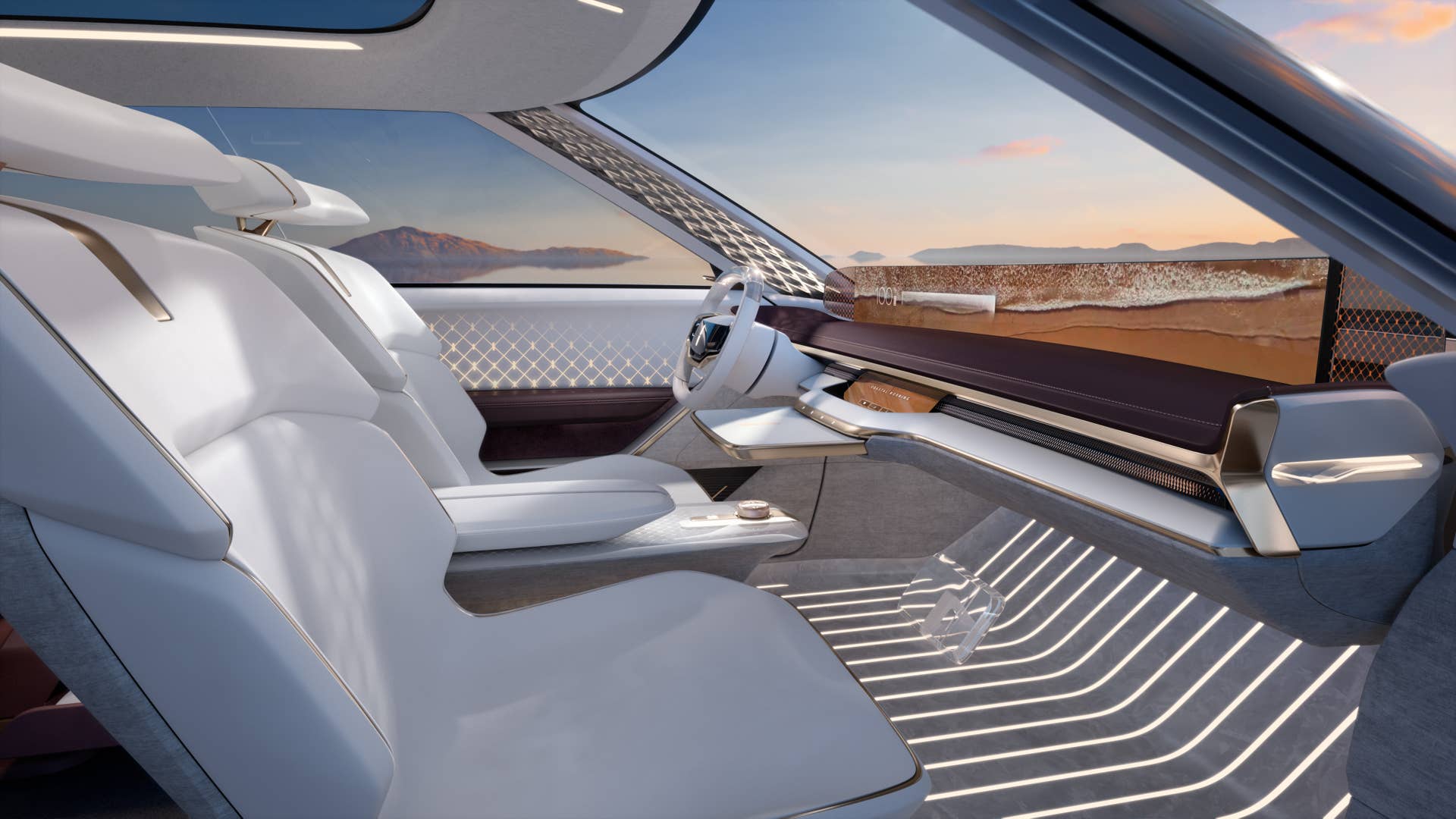 Lincoln Concept vehicle. Not available for purchase.