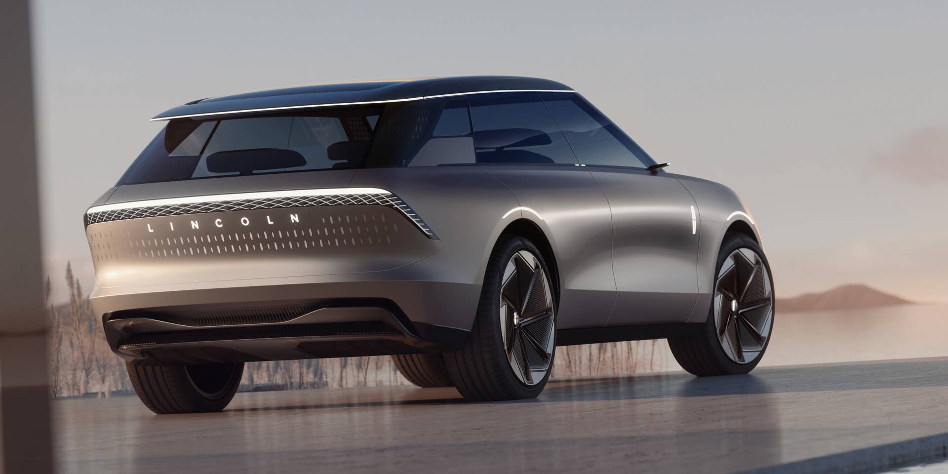 Lincoln Concept vehicle. Not available for purchase.