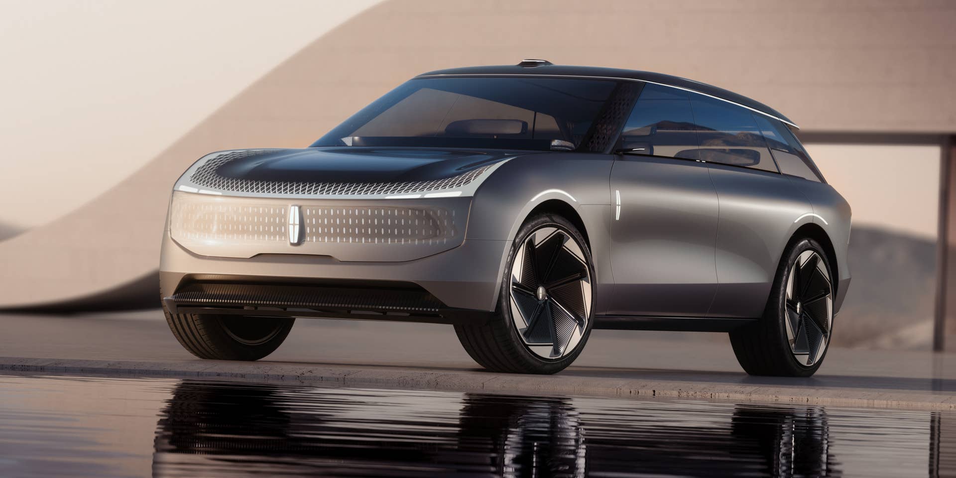 Lincoln Concept vehicle. Not available for purchase.