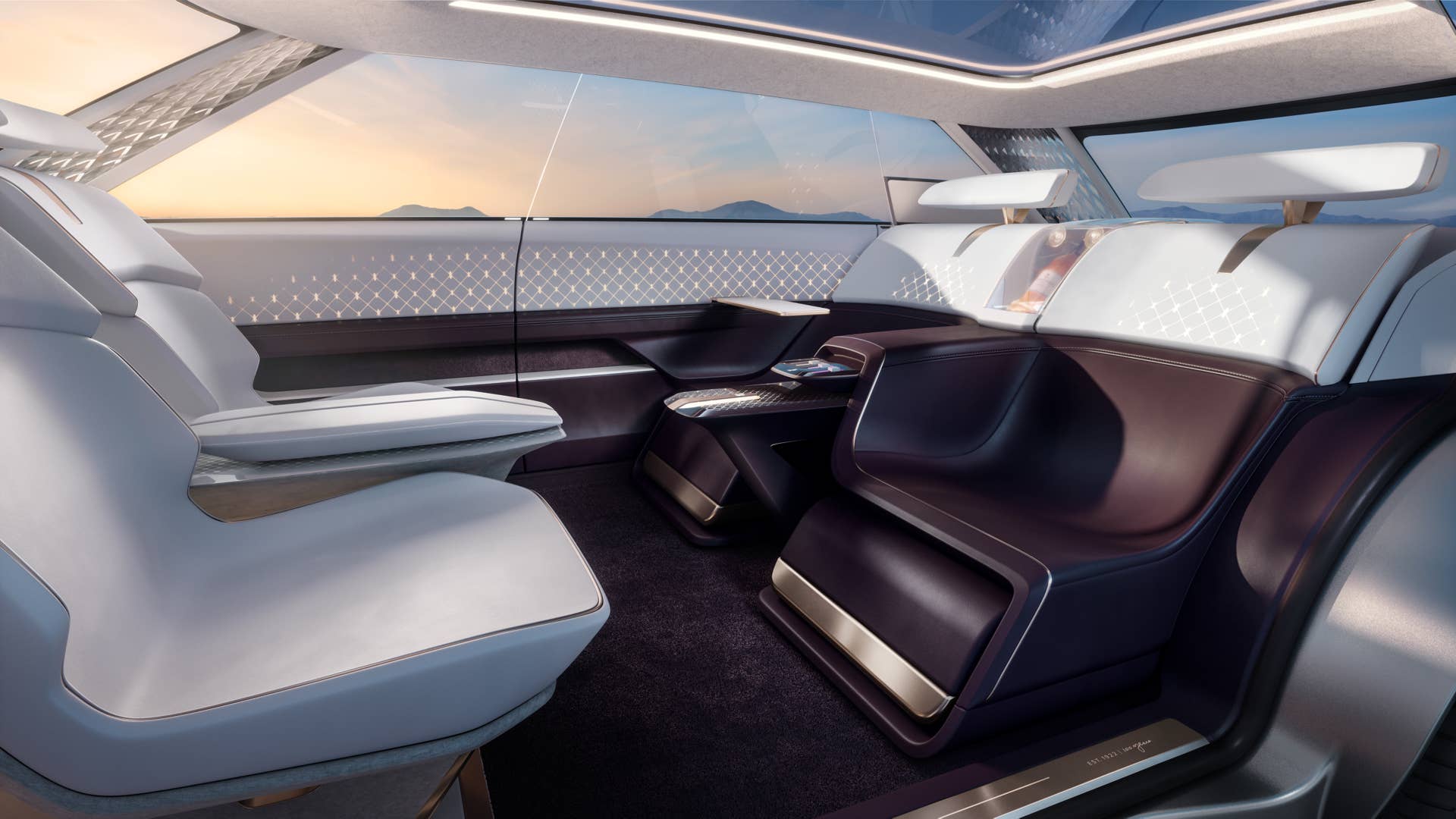 Lincoln Concept vehicle. Not available for purchase.