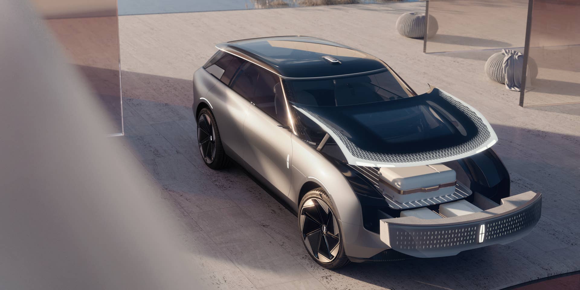 Lincoln Concept vehicle. Not available for purchase.