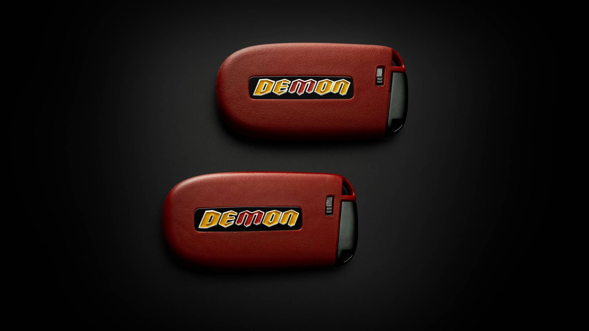 Red key fobs only for the 2023 Dodge Challenger SRT Demon 170 — horsepower output is determined by the percentage of ethanol detected in the fuel.