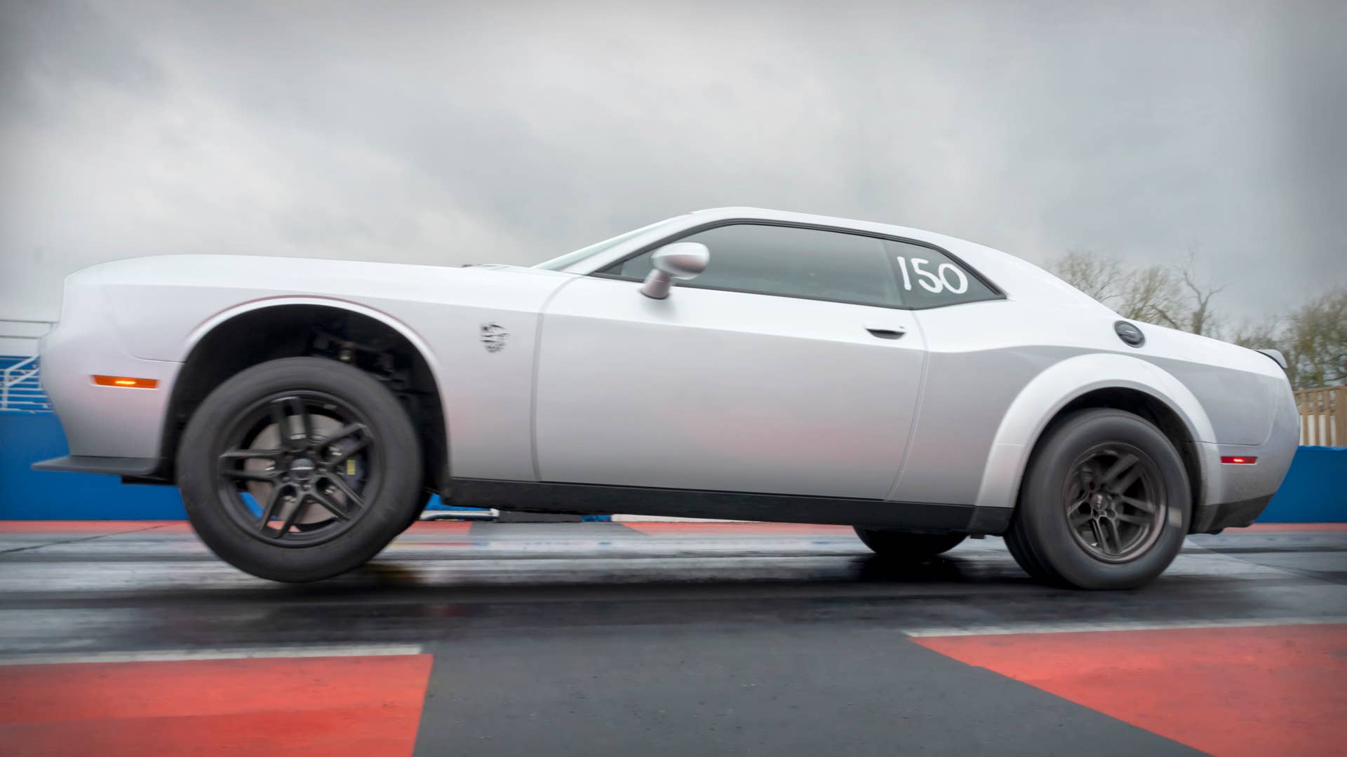 With its 1,025 horsepower (at 6,500 rpm), 945 lb.-ft. (at 4,200 rpm) production HEMI® engine, the 2023 Dodge Challenger SRT Demon 170 reaches 60 miles per hour (mph) in a blazing 1.66 seconds and features the highest g-force acceleration of any production car at 2.004 gs.