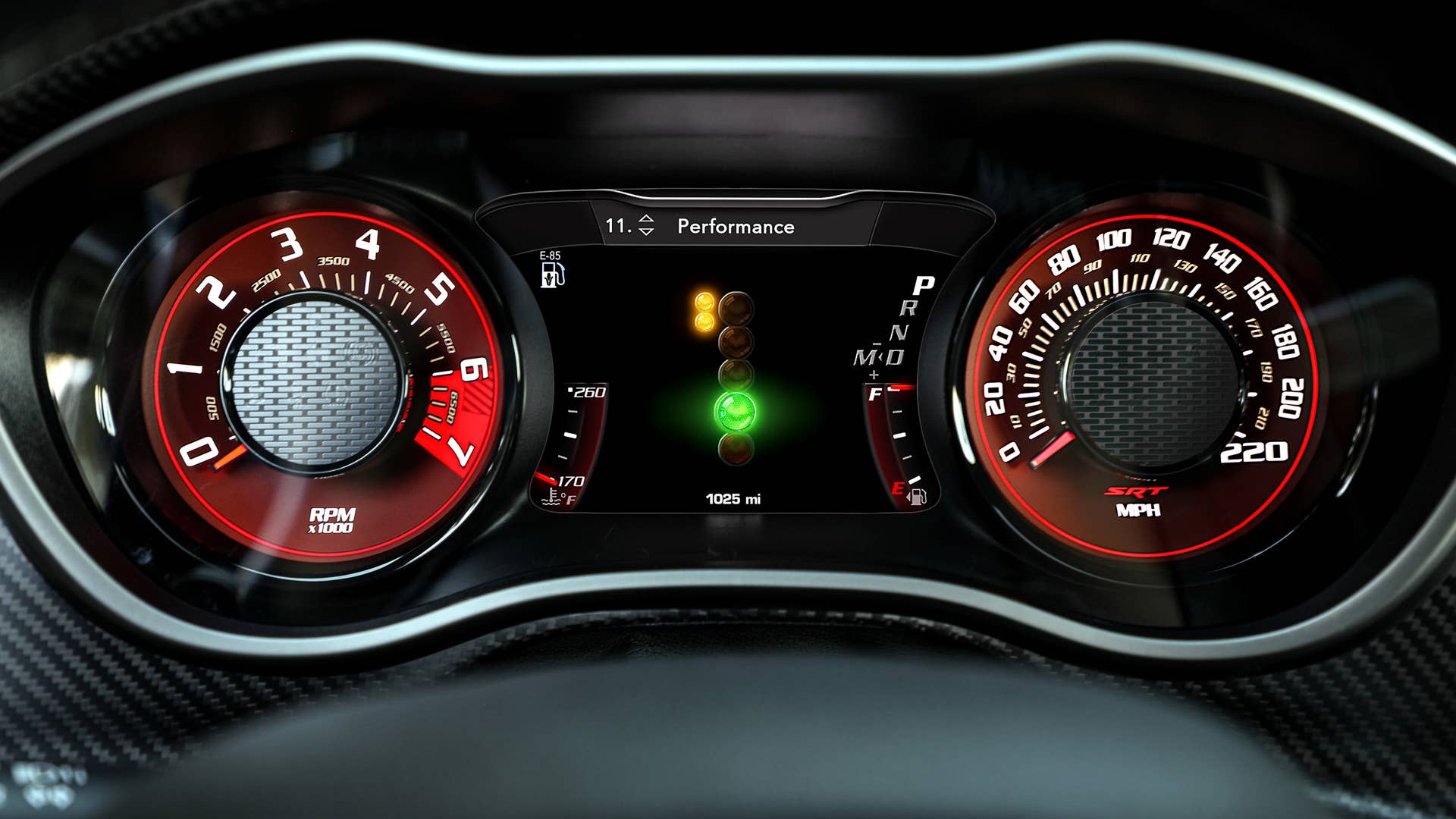 2023 Dodge Challenger SRT Demon 170 instrument cluster
