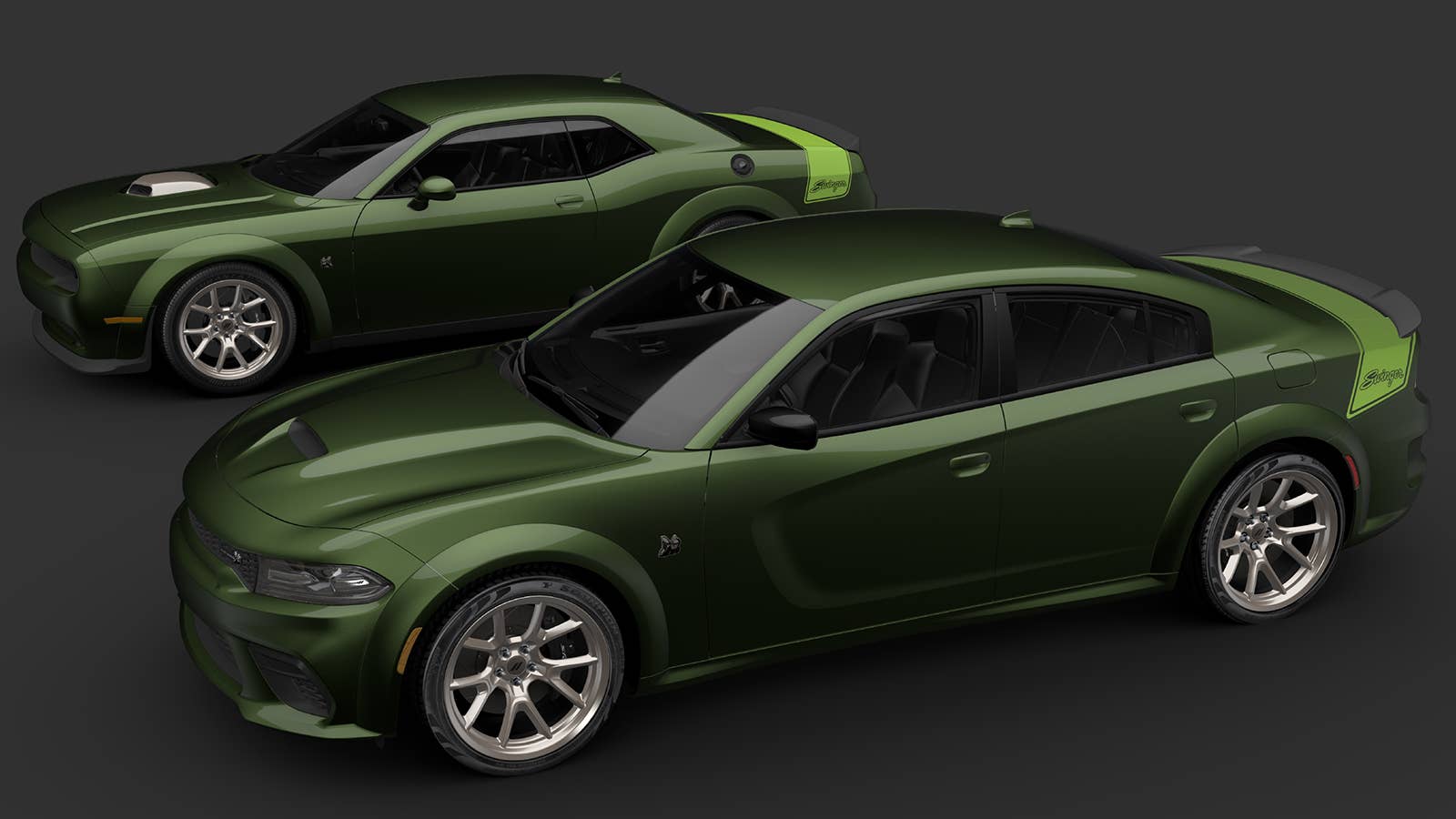 2023 Dodge Challenger and Charger SRT Scat Pack Swingers