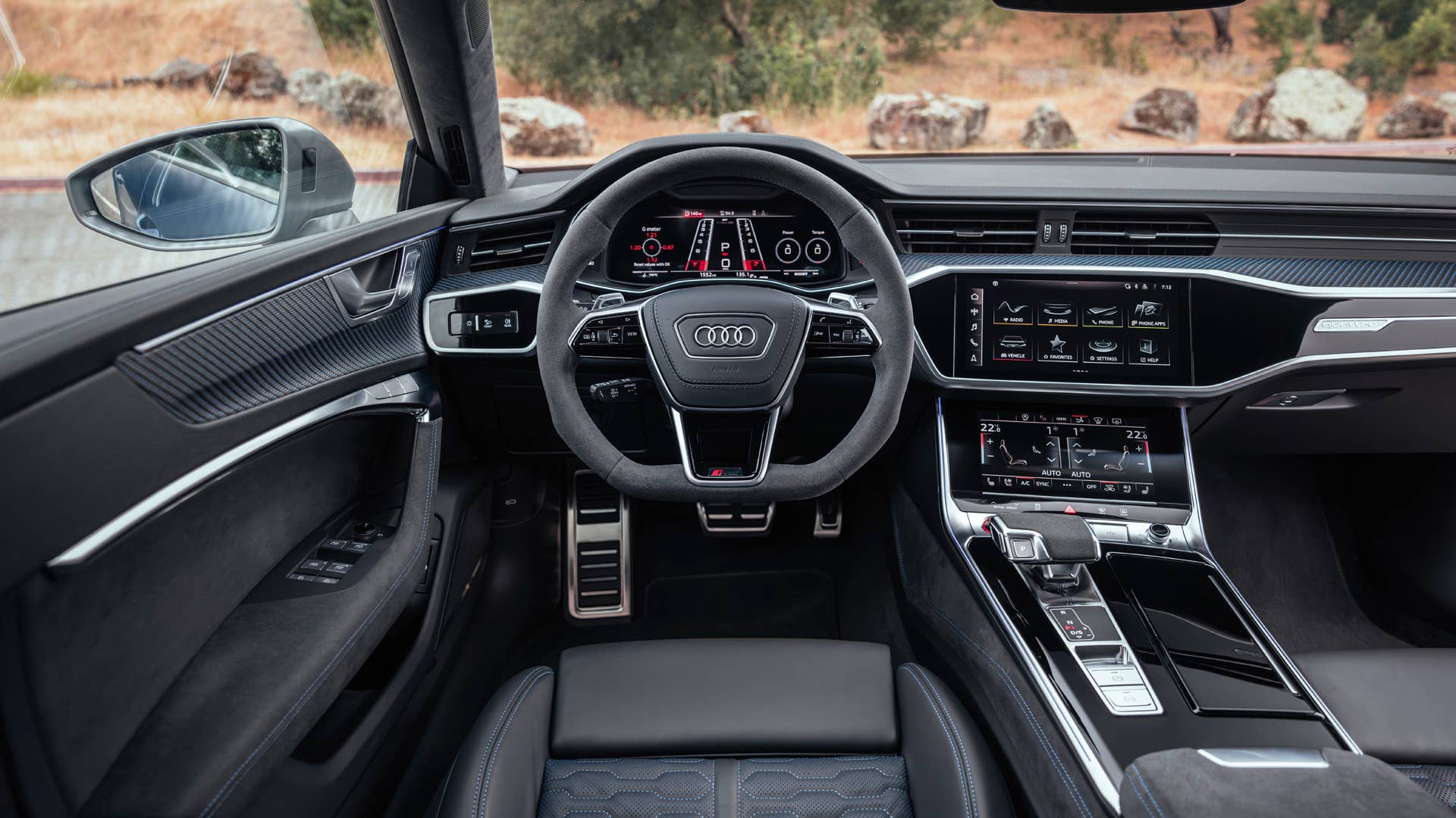 AUDI RS7 Sportback performance ascariblau matt