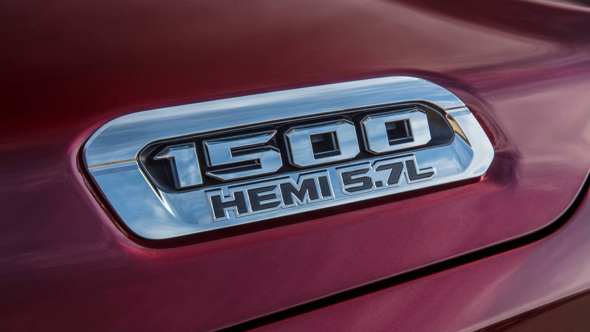 2023 Ram 1500 Limited hood badge