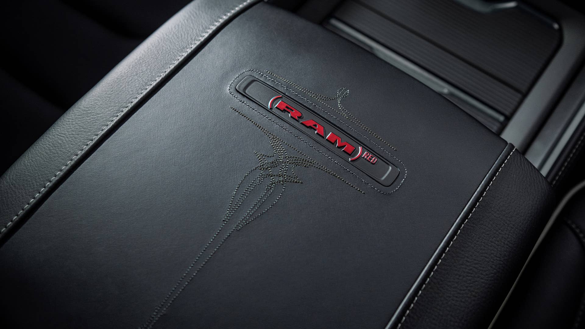 2023 Ram 1500 (RAM)RED Edition center console plate