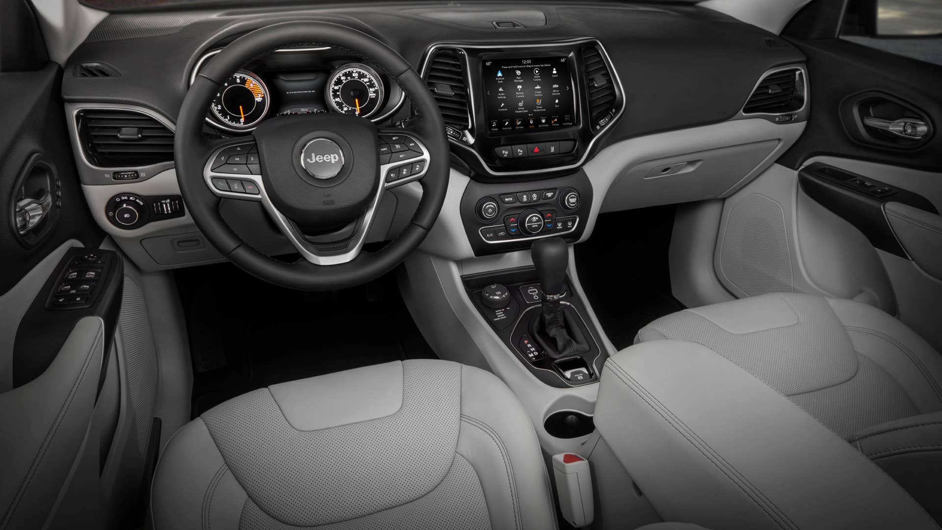 2022 Jeep® Cherokee Limited front interior