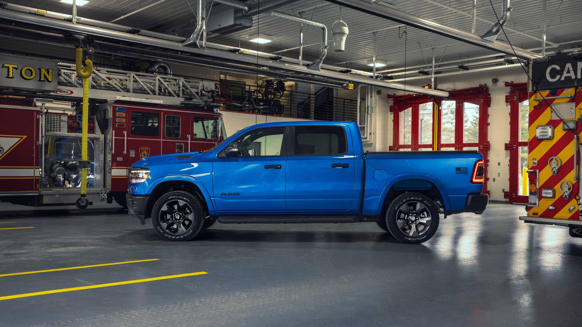 2023 Ram 1500 ‘Built to Serve’ Emergency Medical Service (EMS) side profile