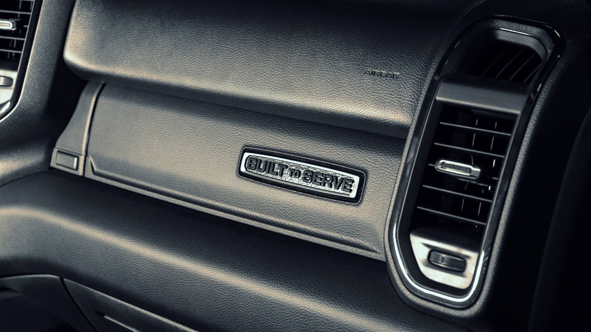 2023 Ram 1500 ‘Built to Serve’ Emergency Medical Service (EMS) dashboard badge