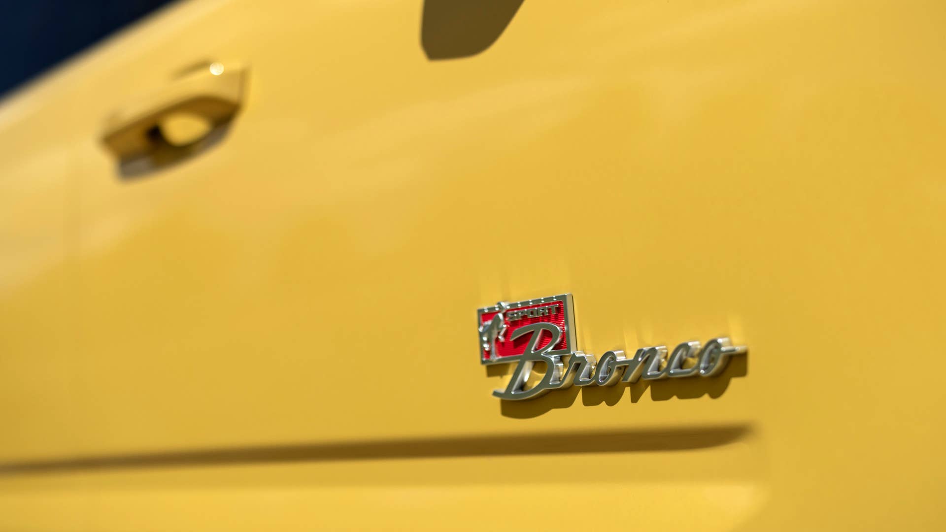Bronco Sport Heritage Limited Edition available fall 2022. Limited availability. Preproduction models shown.  Always consult the Owner’s Manual before off-road driving, know your terrain and trail difficulty, and use appropriate safety gear.