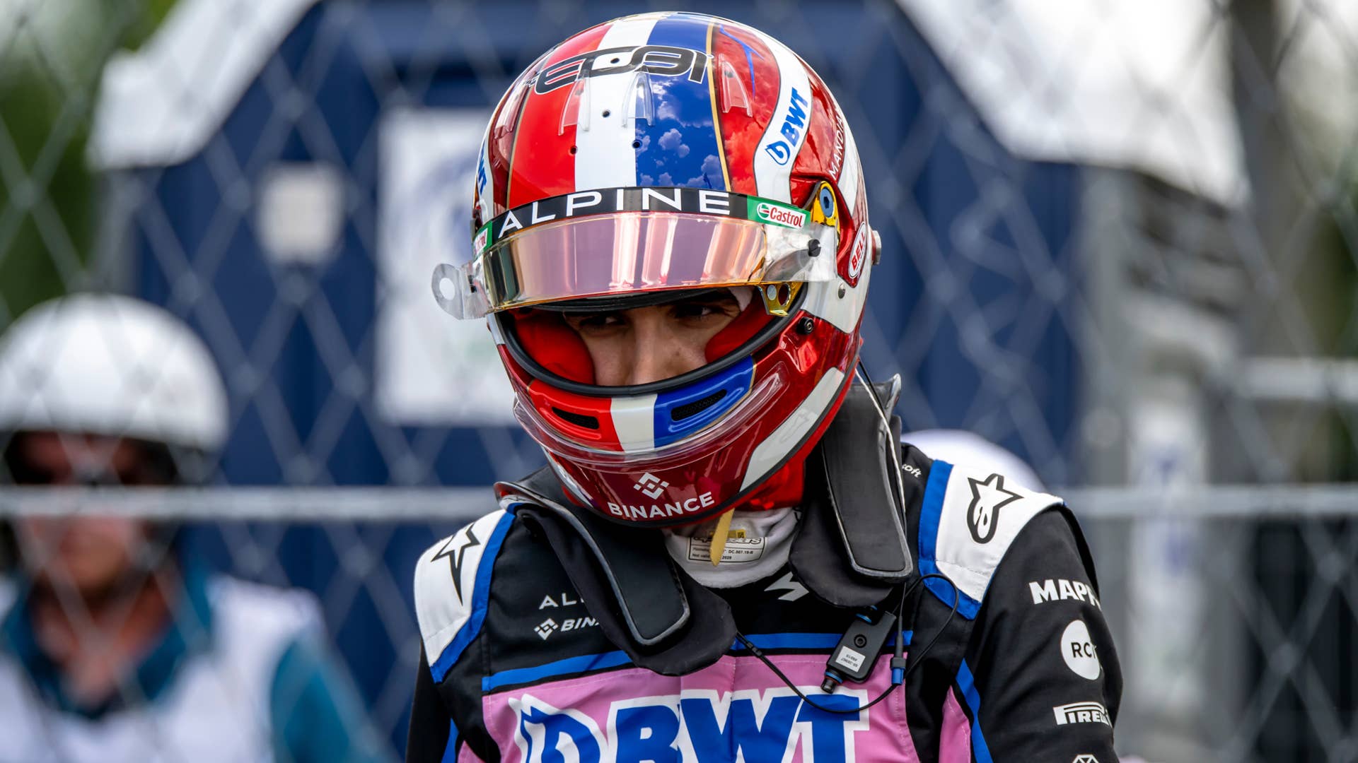 MIAMI, UNITED STATES - May 07, 2022: Esteban Ocon, from France competes for the Alpine F1 Team at round 05 of the 2022 FIA Formula 1 championship.