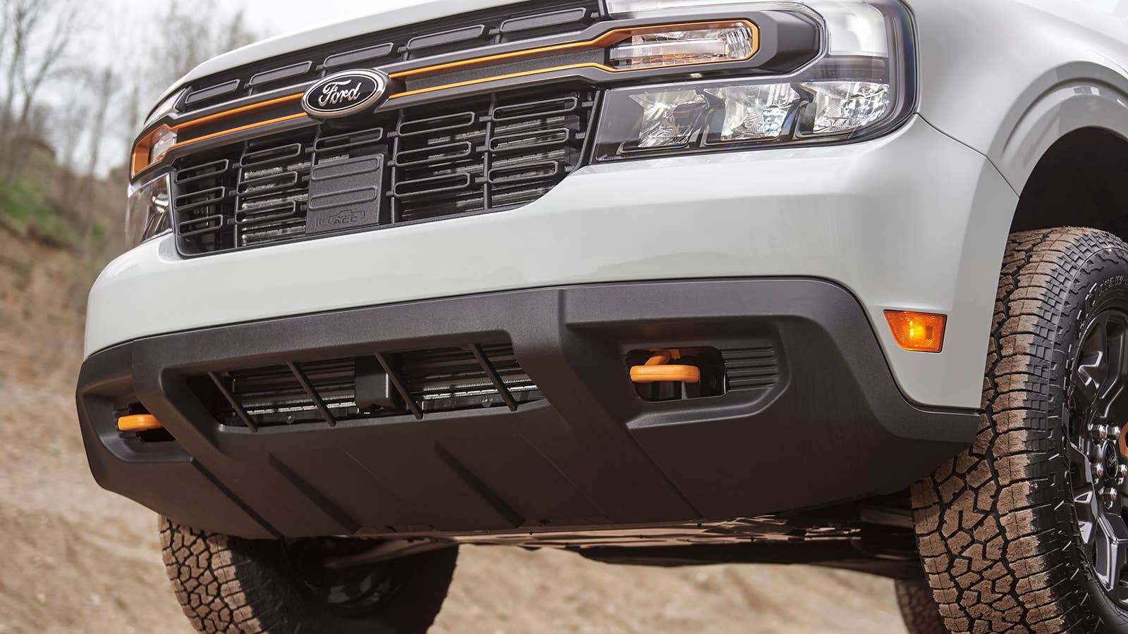 2023 Ford Maverick Tremor front bumper