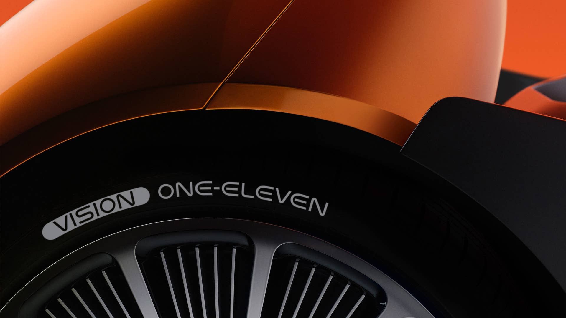 Mit dem Mercedes-Benz Vision One-Eleven präsentiert Mercedes-Benz eine neue Sportwagenstudie, die eine höchst dynamische Formensprache mit innovativer, vollelektrischer Antriebstechnologie kombiniert.  // Mercedes-Benz presents a new sports car study. The Vision One-Eleven combines a highly dynamic design language with innovative all-electric powertrain technology.