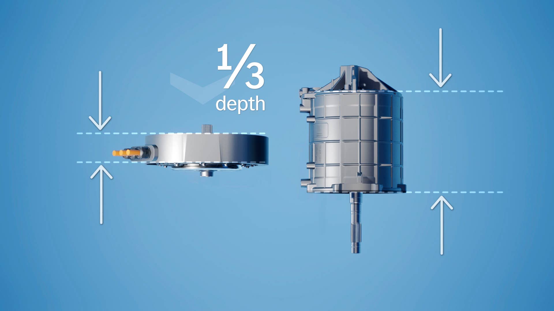 Neuer YASA Axialfluss-Elektromotor im Vergleich zum herkömmlichen Radialflussmotor // Upcoming YASA axial flux electric motor compared to common radial flux motor