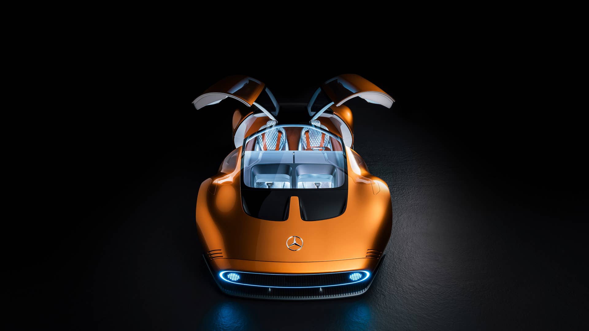 Mit dem Mercedes-Benz Vision One-Eleven präsentiert Mercedes-Benz eine neue Sportwagenstudie, die eine höchst dynamische Formensprache mit innovativer, vollelektrischer Antriebstechnologie kombiniert. // Mercedes-Benz presents a new sports car study. The Vision One-Eleven combines a highly dynamic design language with innovative all-electric powertrain technology.