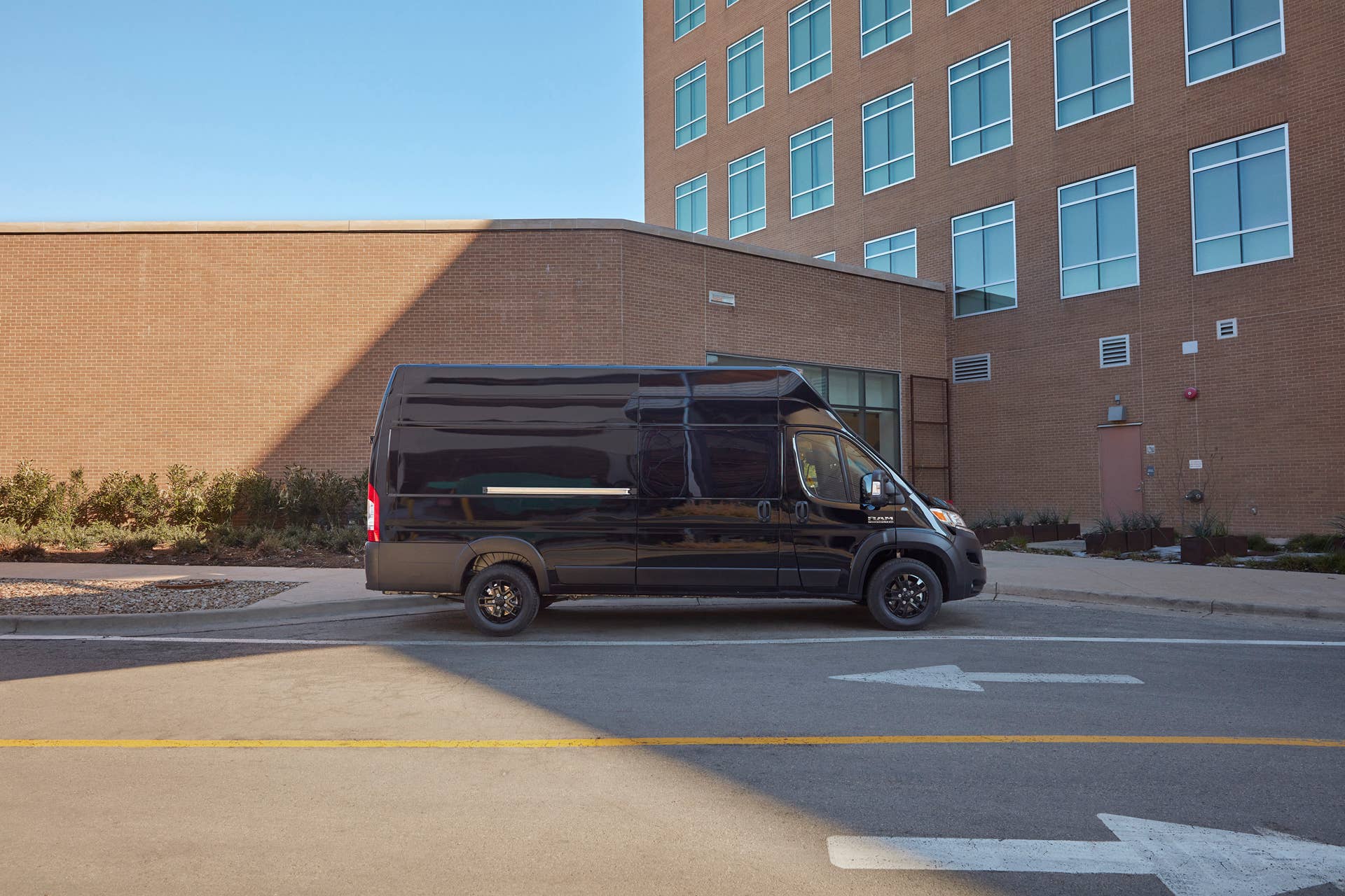 2023 Ram ProMaster super high roof passenger's side profile