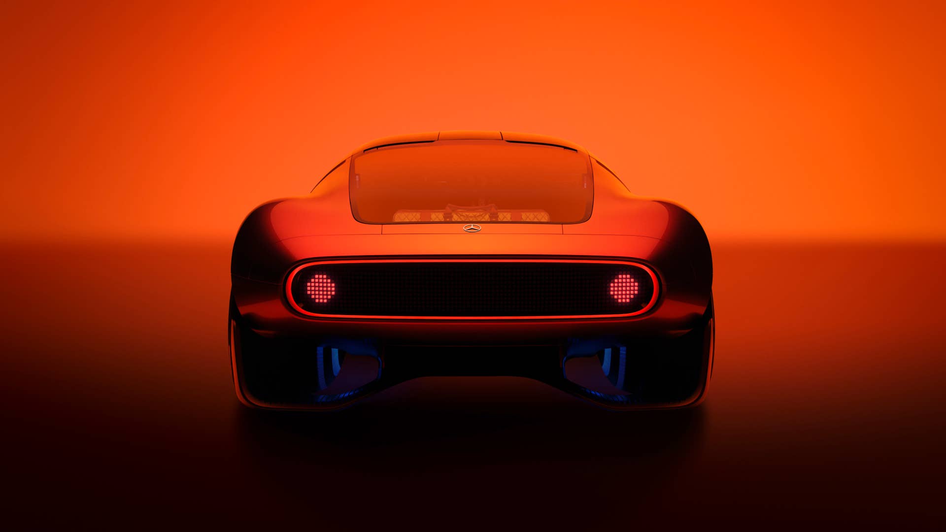 Mit dem Mercedes-Benz Vision One-Eleven präsentiert Mercedes-Benz eine neue Sportwagenstudie, die eine höchst dynamische Formensprache mit innovativer, vollelektrischer Antriebstechnologie kombiniert.  // Mercedes-Benz presents a new sports car study. The Vision One-Eleven combines a highly dynamic design language with innovative all-electric powertrain technology.