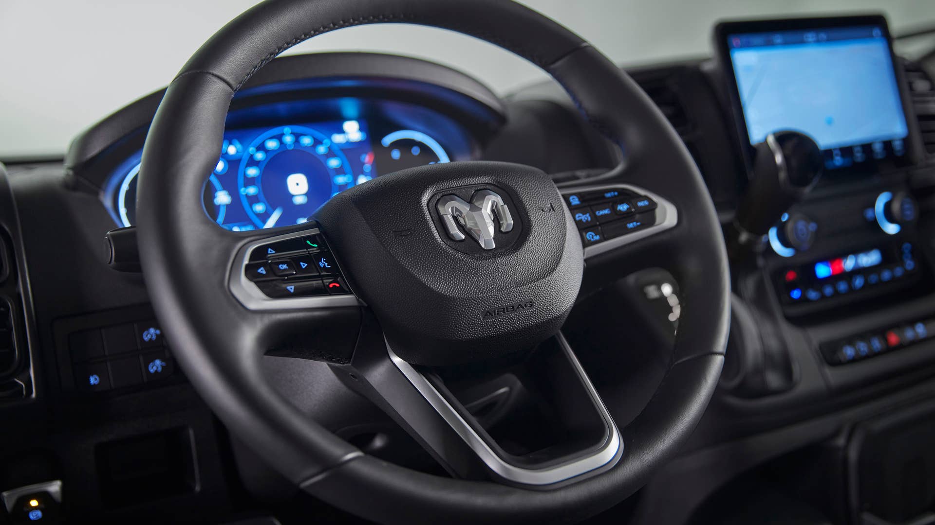 2023 Ram ProMaster steering wheel