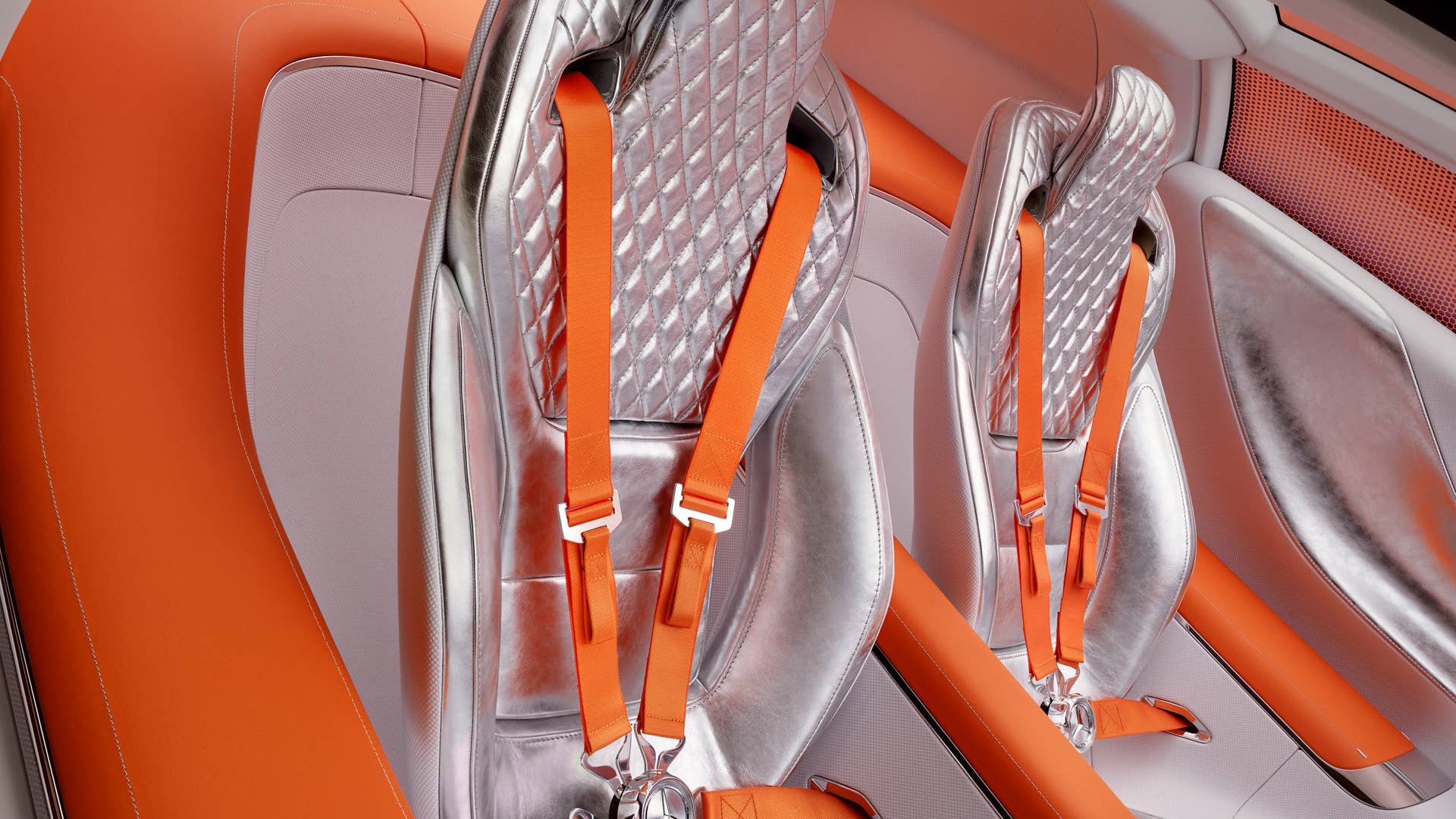 Mit dem Mercedes-Benz Vision One-Eleven präsentiert Mercedes-Benz eine neue Sportwagenstudie, die eine höchst dynamische Formensprache mit innovativer, vollelektrischer Antriebstechnologie kombiniert.  // Mercedes-Benz presents a new sports car study. The Vision One-Eleven combines a highly dynamic design language with innovative all-electric powertrain technology.