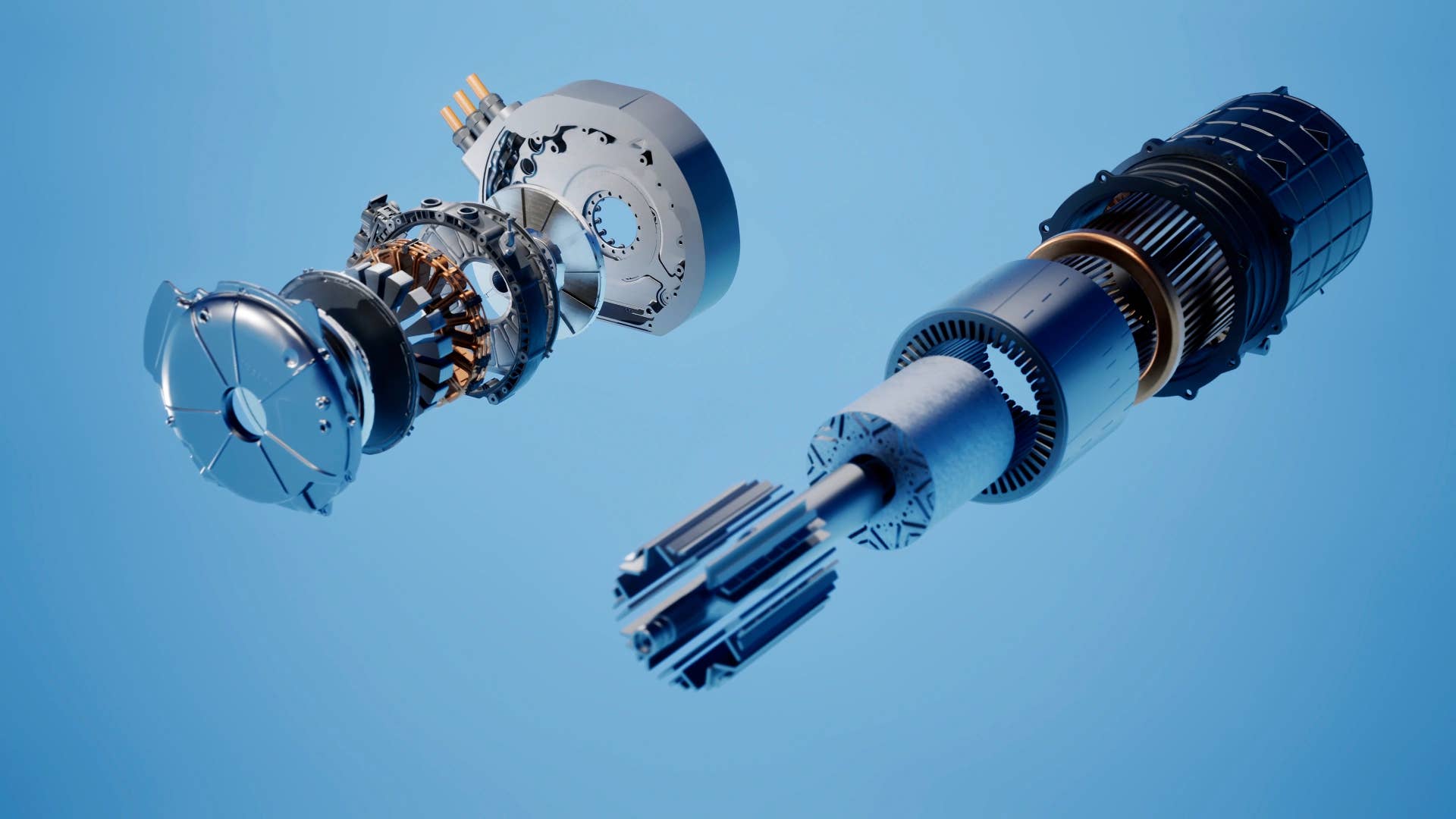 Neuer YAS Axialfluss-Elektromotor im Vergleich zum herkömmlichen Radialflussmotor // Upcoming YASA axial flux electric motor compared to common radial flux motor