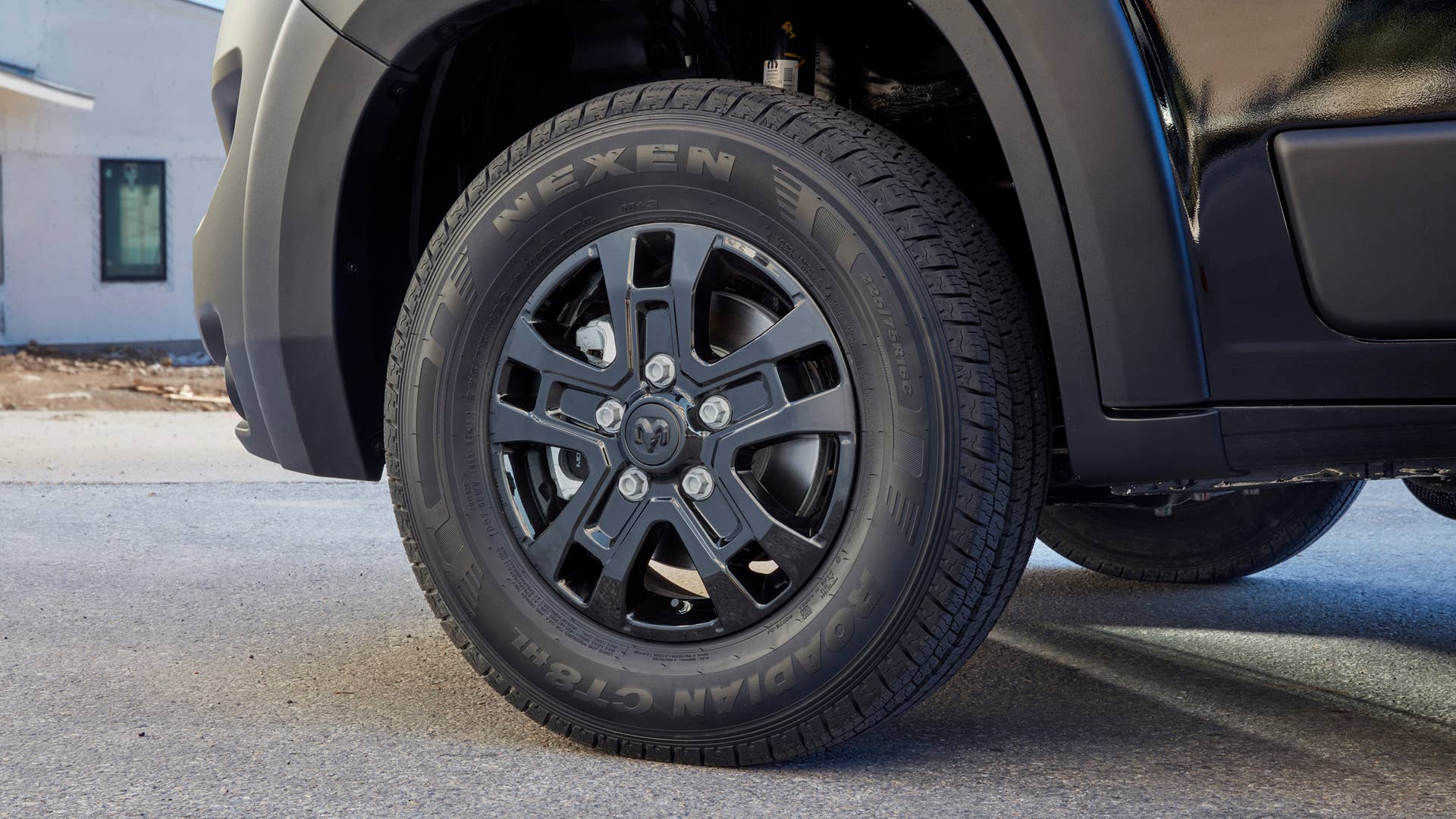 2023 Ram ProMaster black wheel