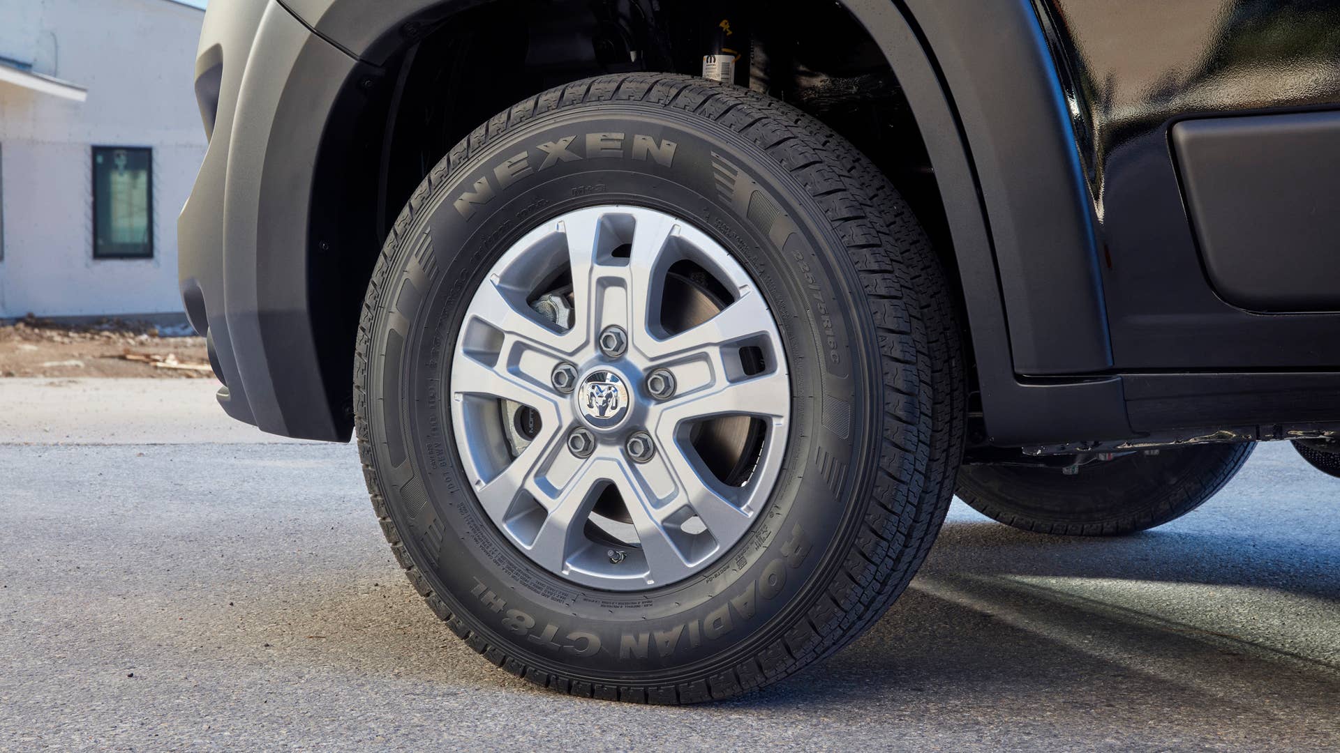 2023 Ram ProMaster silver wheel