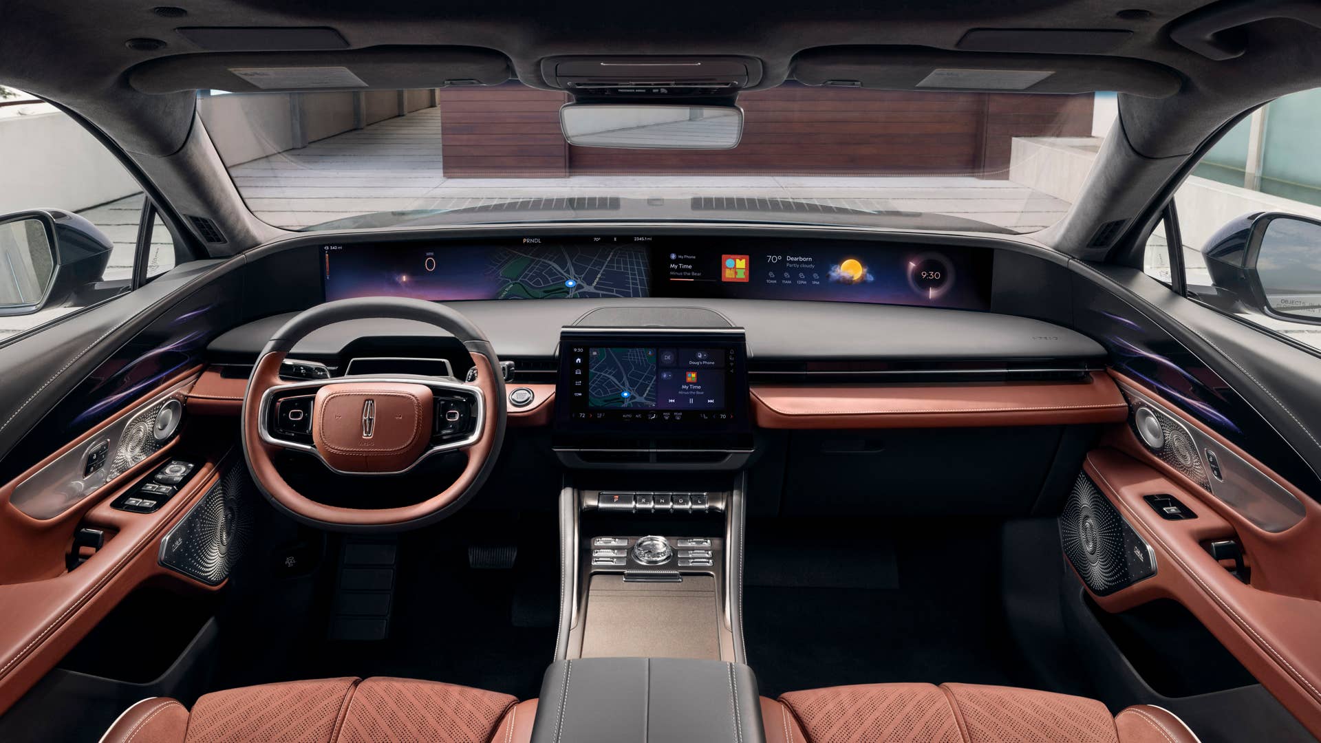 2024 Lincoln Nautilus preproduction model shown. Available early 2024. Pre-Production screens shown are simulated and subject to change.
