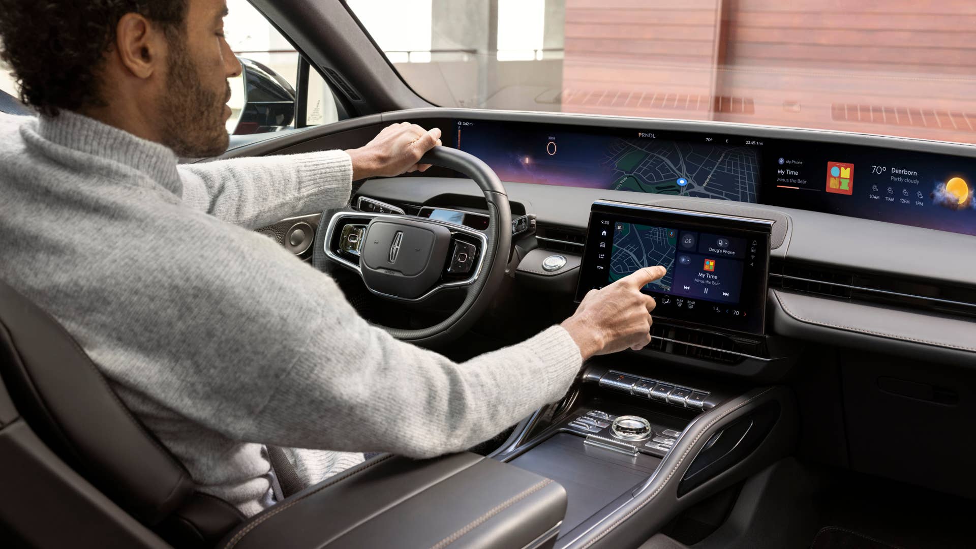 2024 Lincoln Nautilus preproduction model shown. Available early 2024. Pre-Production screens shown are simulated and subject to change.